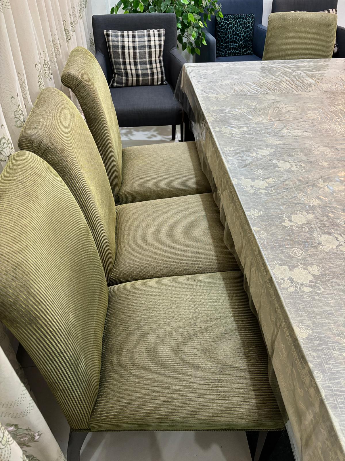 8 SEATER DINING TABLE WITH CHAIRS -- FOR SALE - Image 3