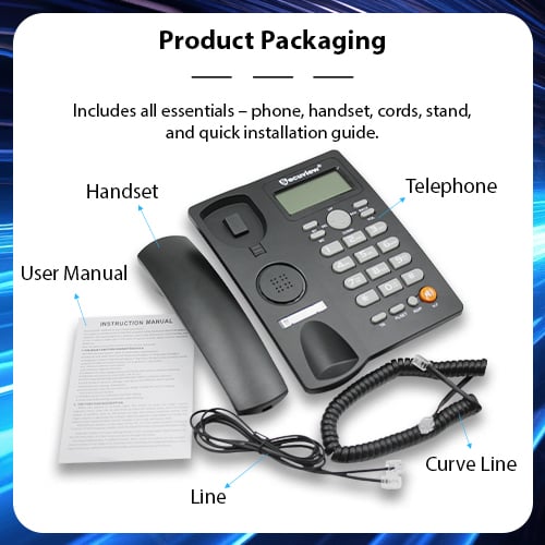 Secuview Caller ID Telephone PH208 - Image 4