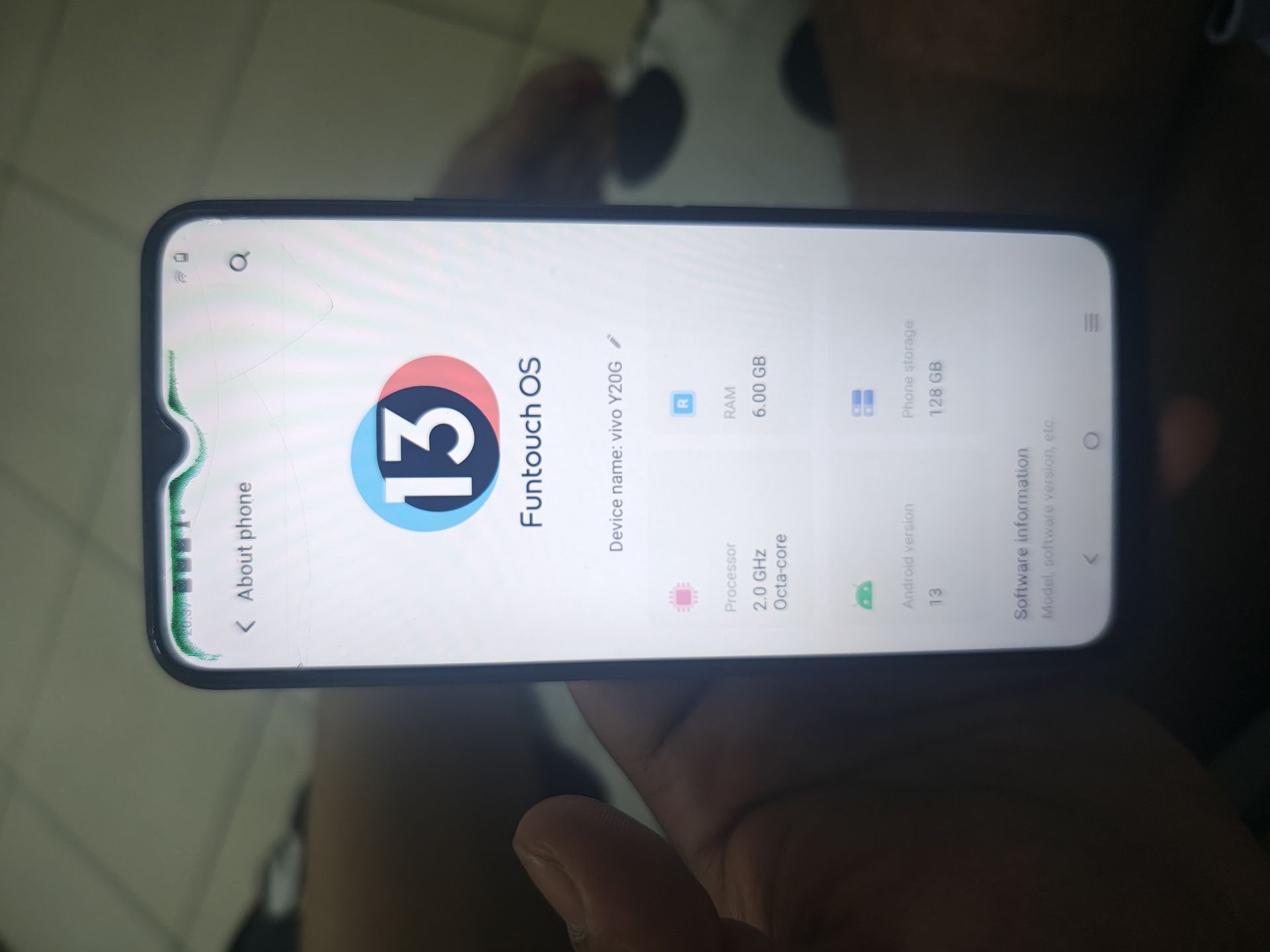 Vivo Y20G mobile phone - Image 2