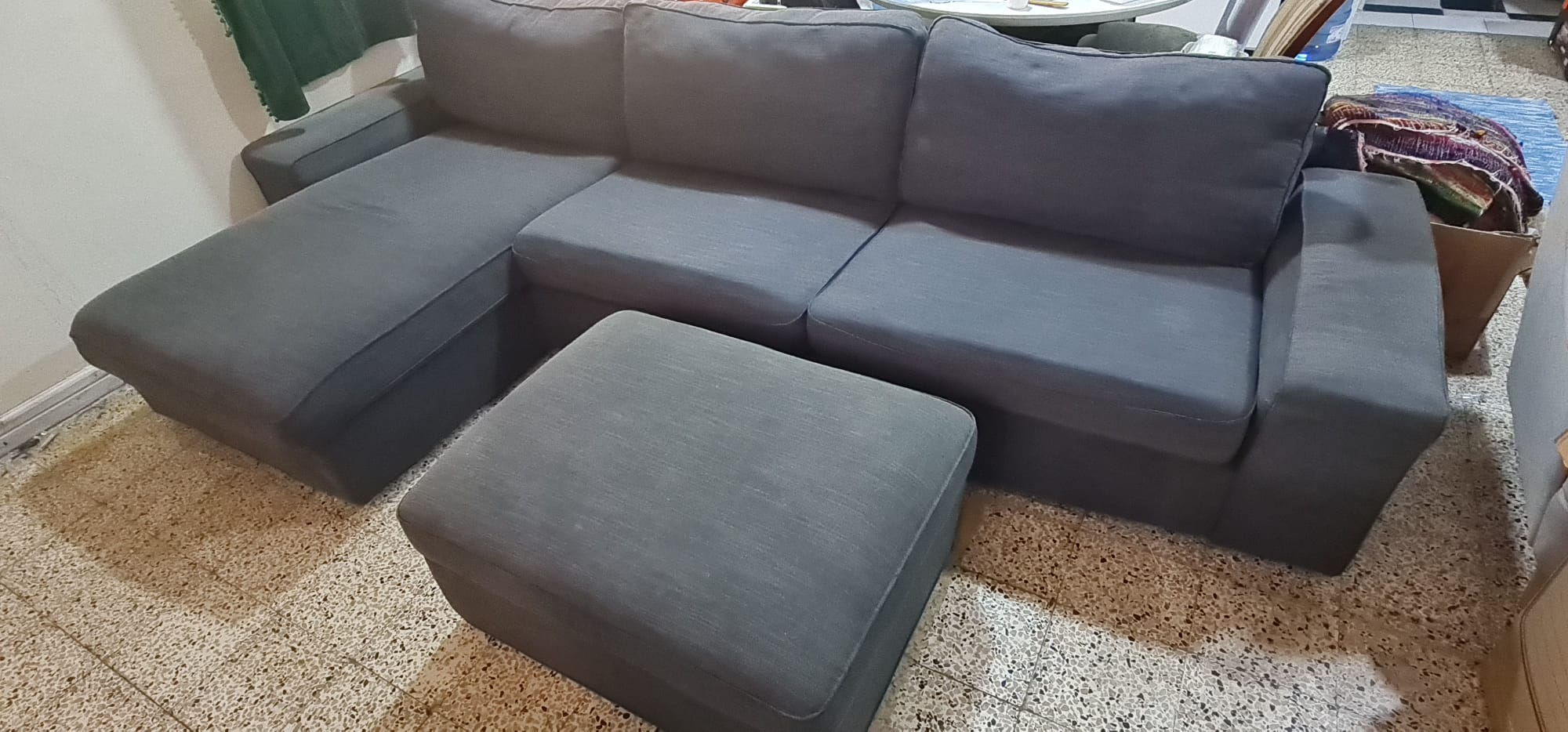 Ikea Kivik L Sofa with foot stool - Image 6