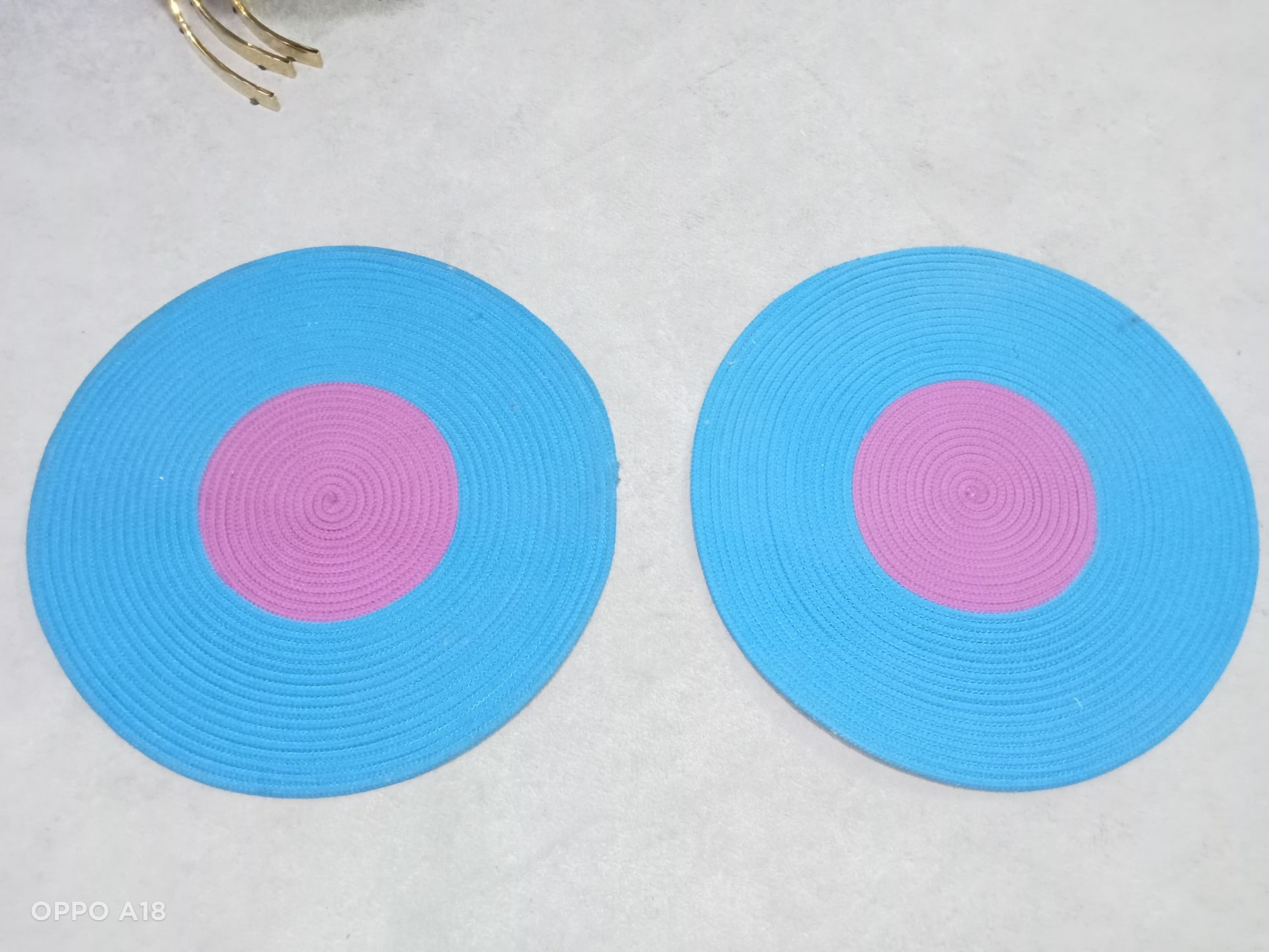 Blue & Purple Floor Rugs - Image 1