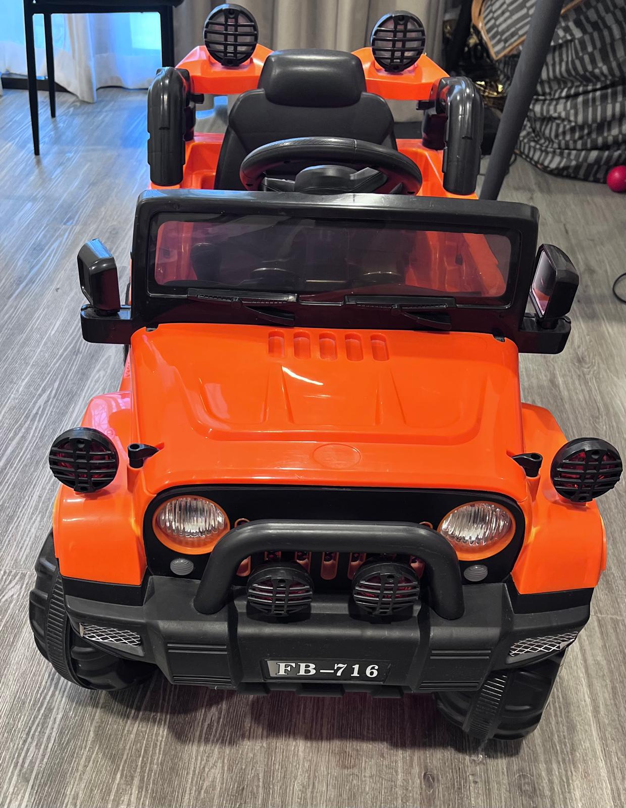 KIDS ride on Jeep - Battery powered electric car - Image 1