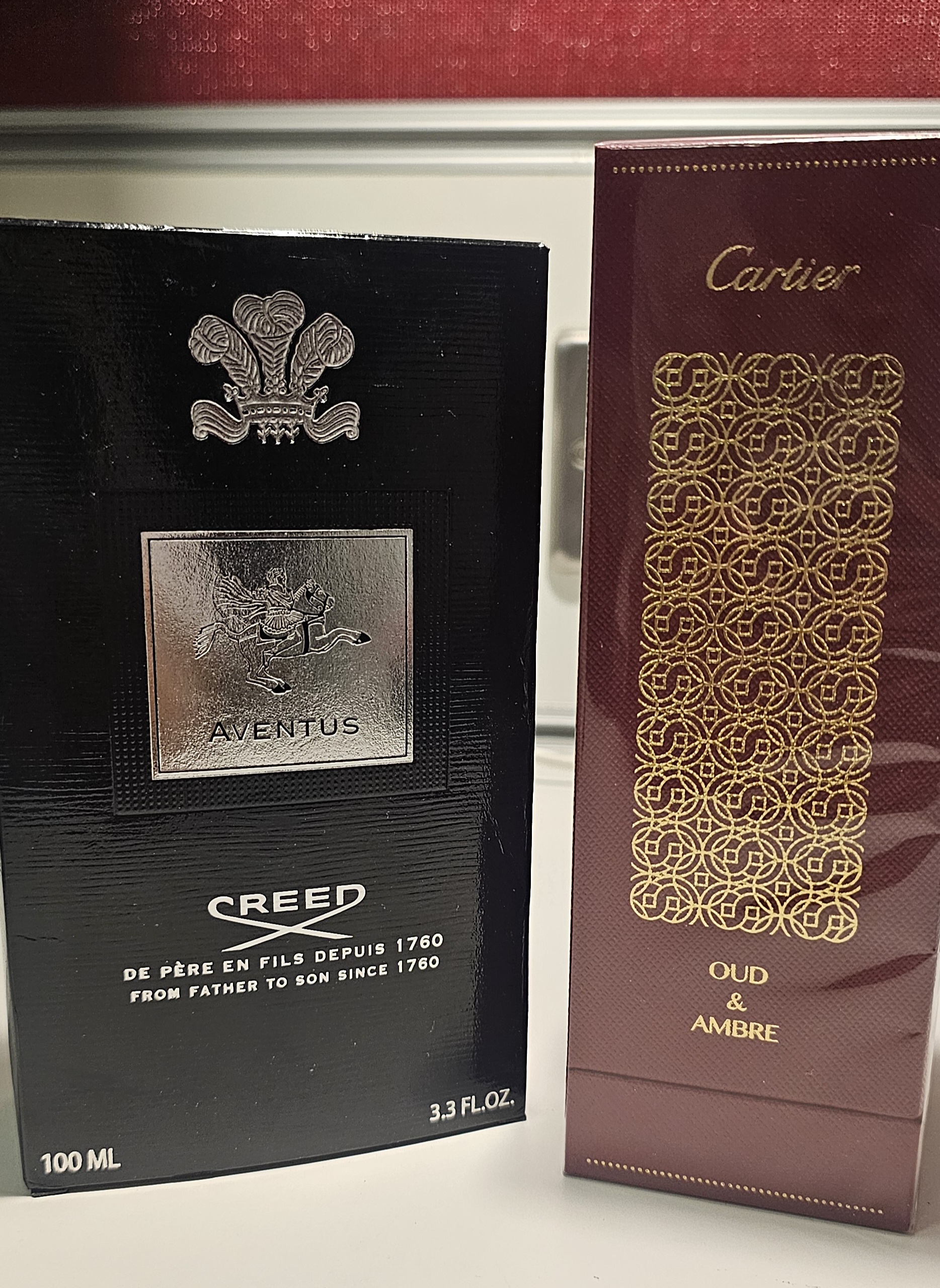 Creed Aventus & Cartier Oud-Ambre - Image 4