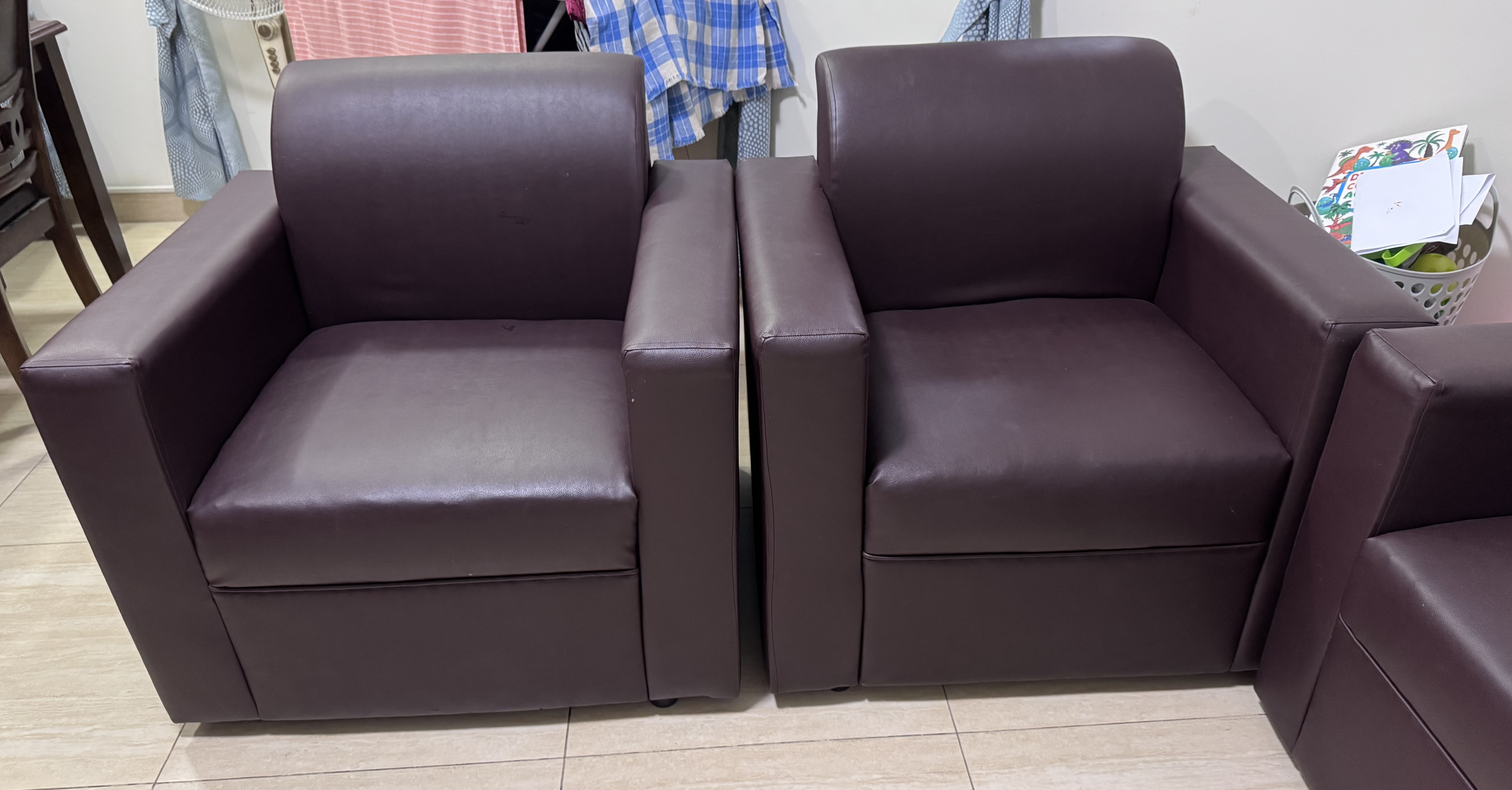 Leather Sofa For Sale  - Image 2