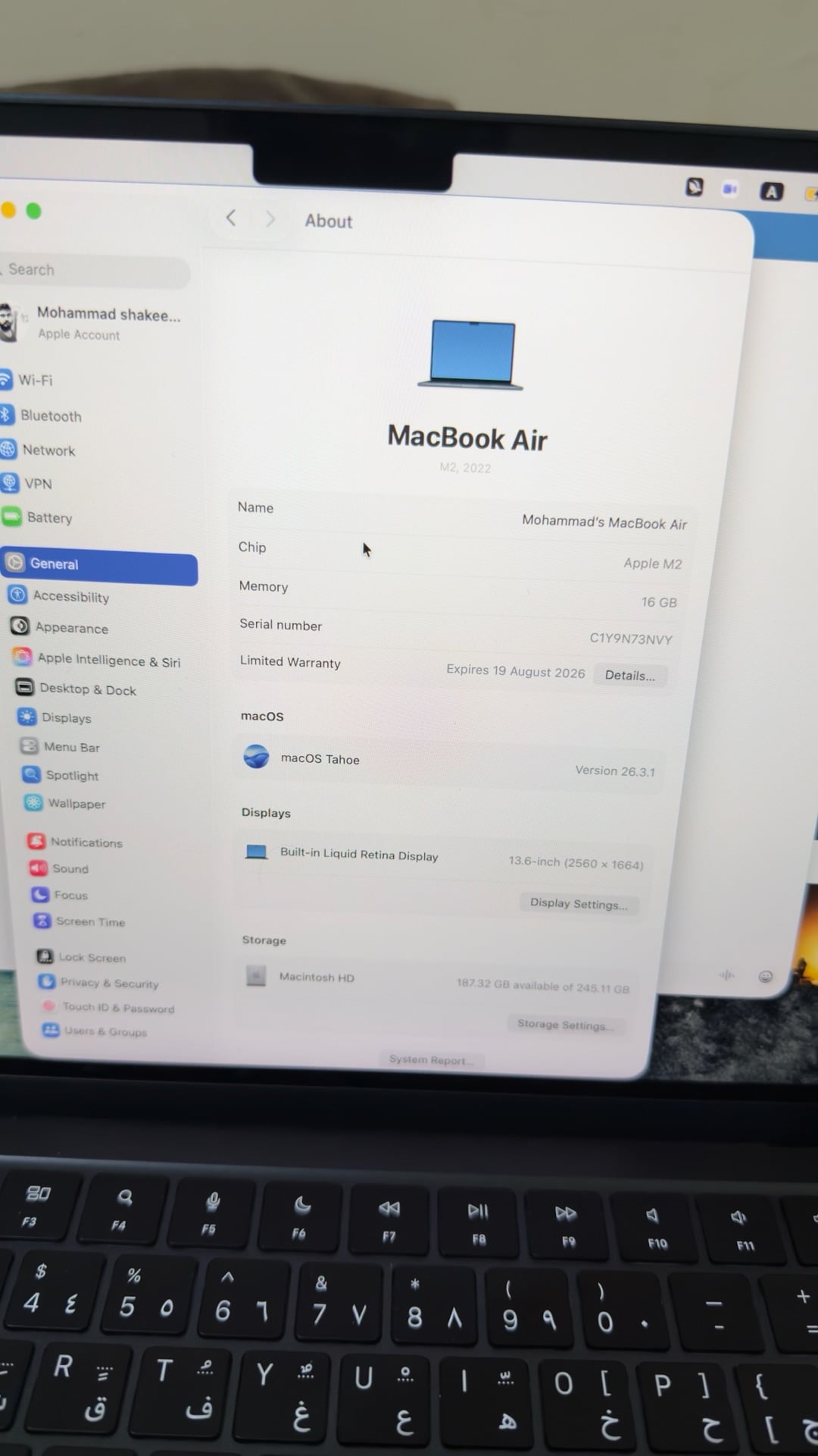 Apple M2 blue rarely charged no have time to use  - Image 2