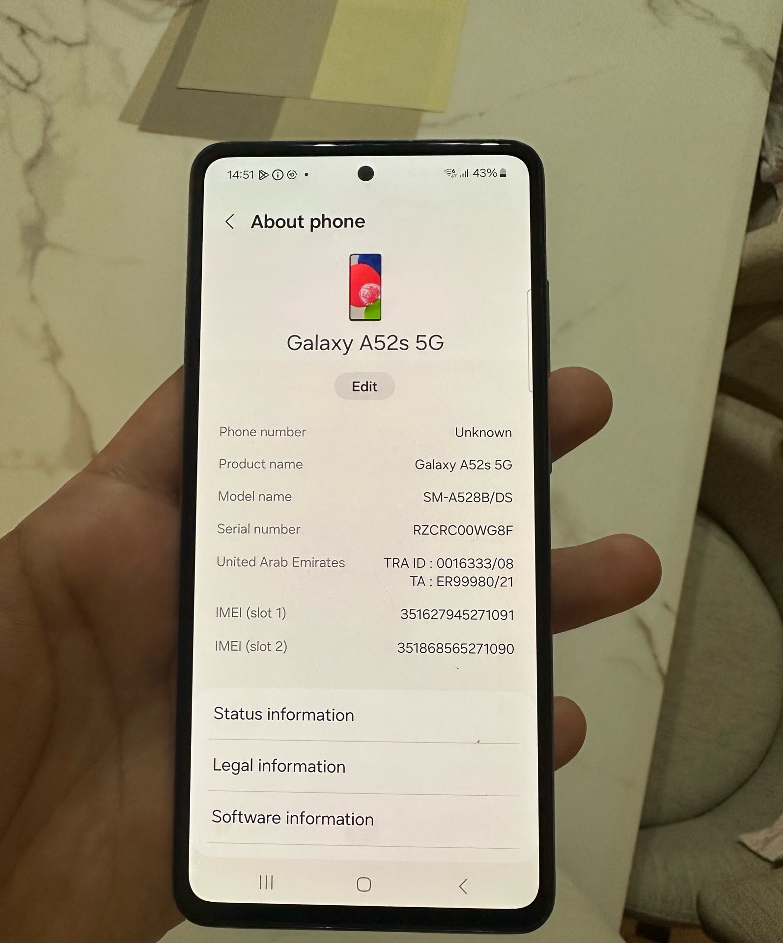 Samsung Galaxy A52s 5G - Image 4