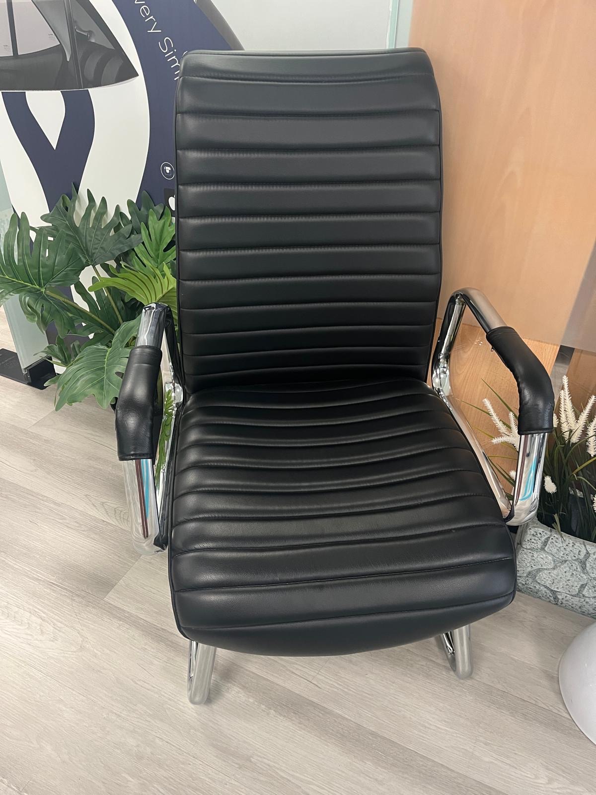 Soft Leather Office Chairs - Image 6