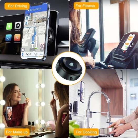 Smart Vacuum Suction Phone Holder (Model X8/X8Q) - Brand New - Image 3