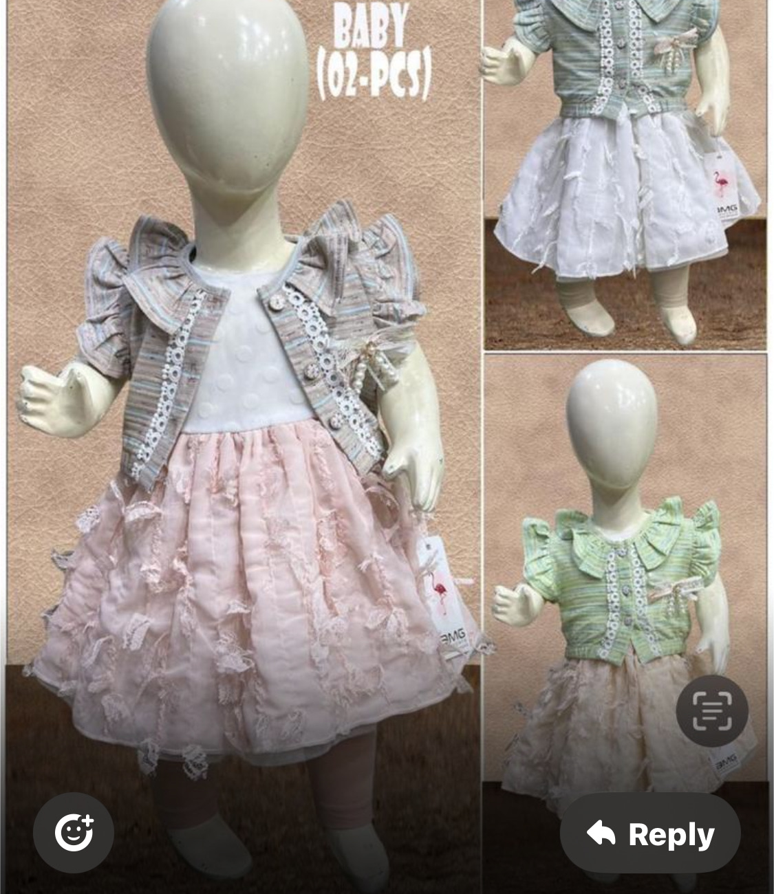 Baby stitched new dress at a very cheap price! 🌙✨ Eid special offer — only 35 r - Image 8