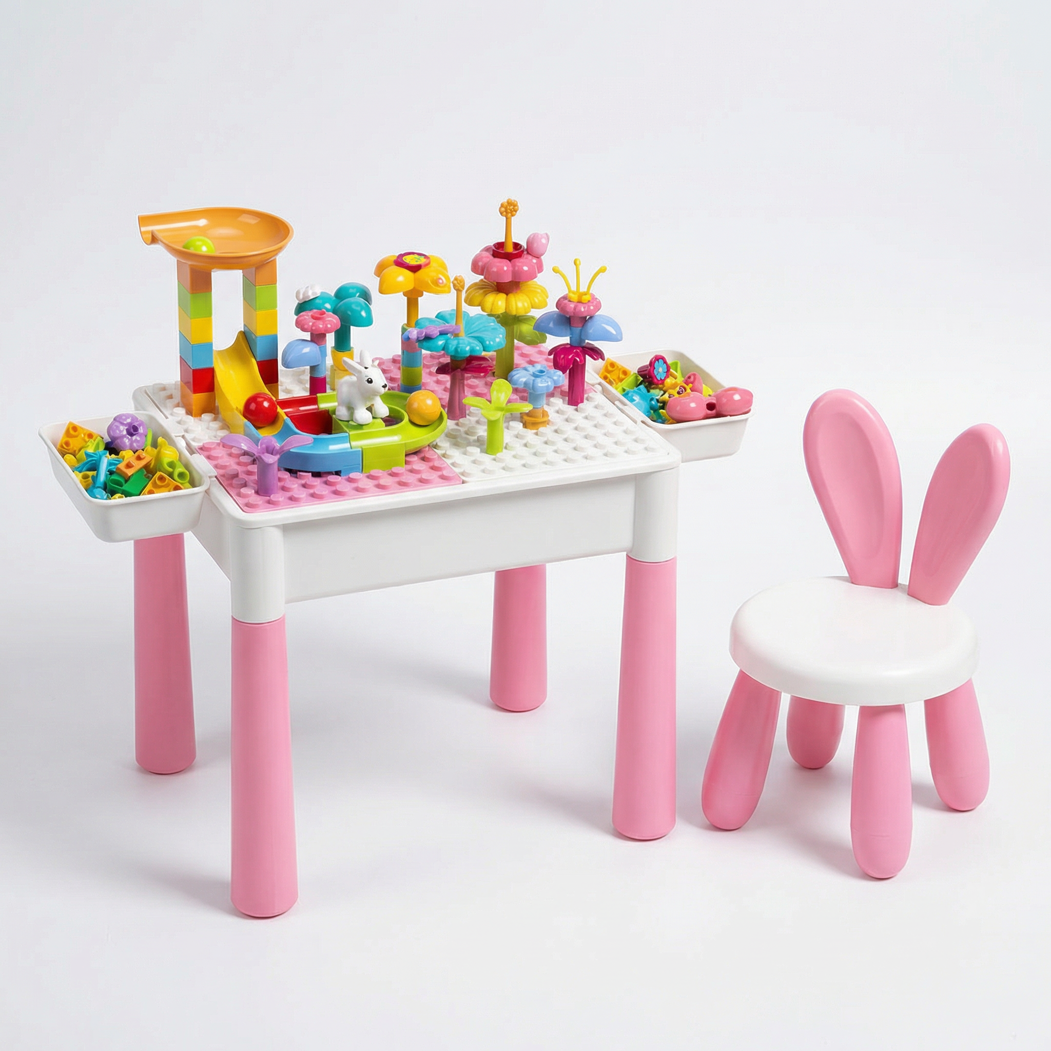 Dreamy Garden Building Block Table Set - Image 1