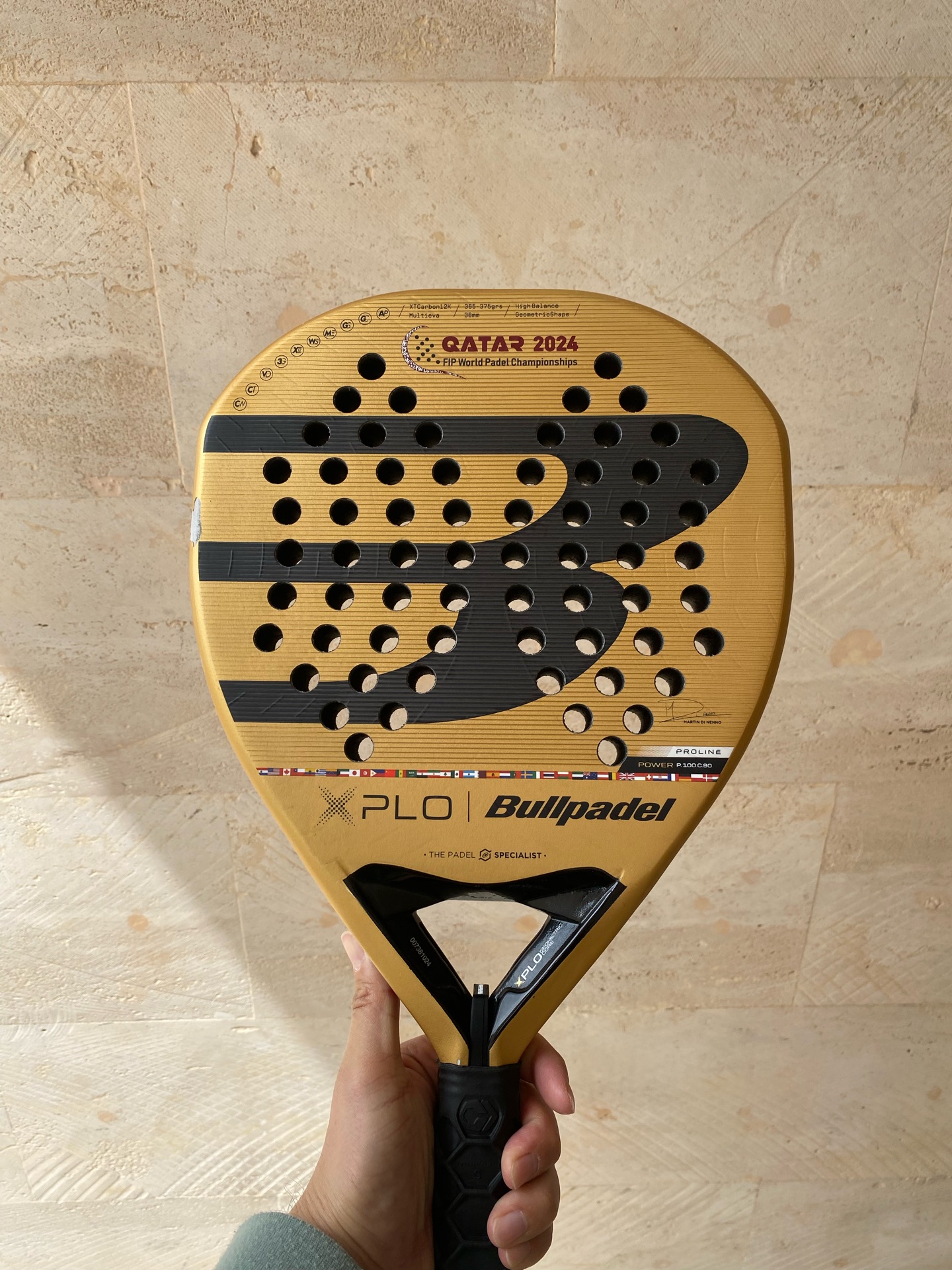 Bullpadel XPLO Qatar FIP edition padel racket - Image 6