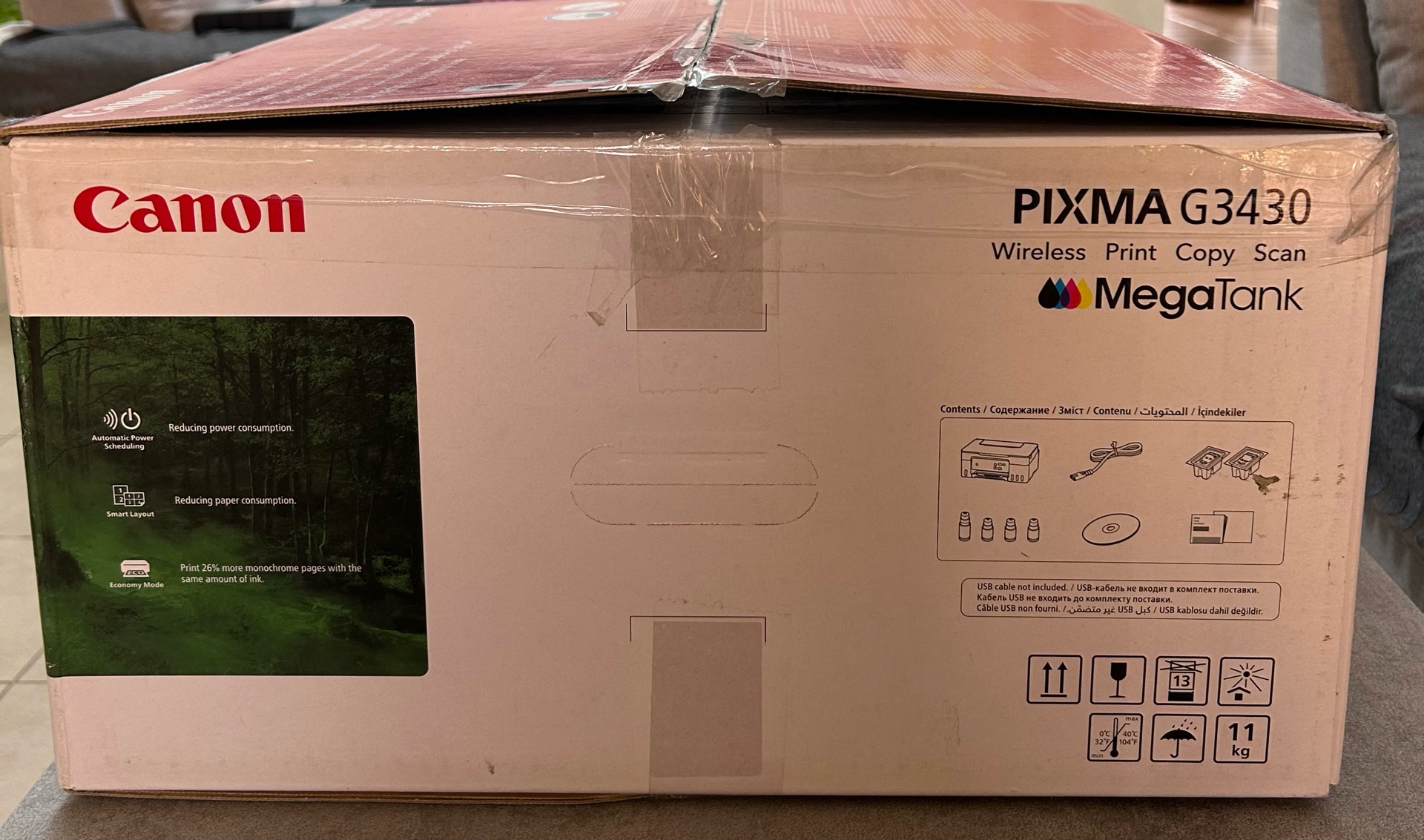 Canon Zero Cartridge Wi-Fi Print Copy Scan PIXMA G3430 - Image 6