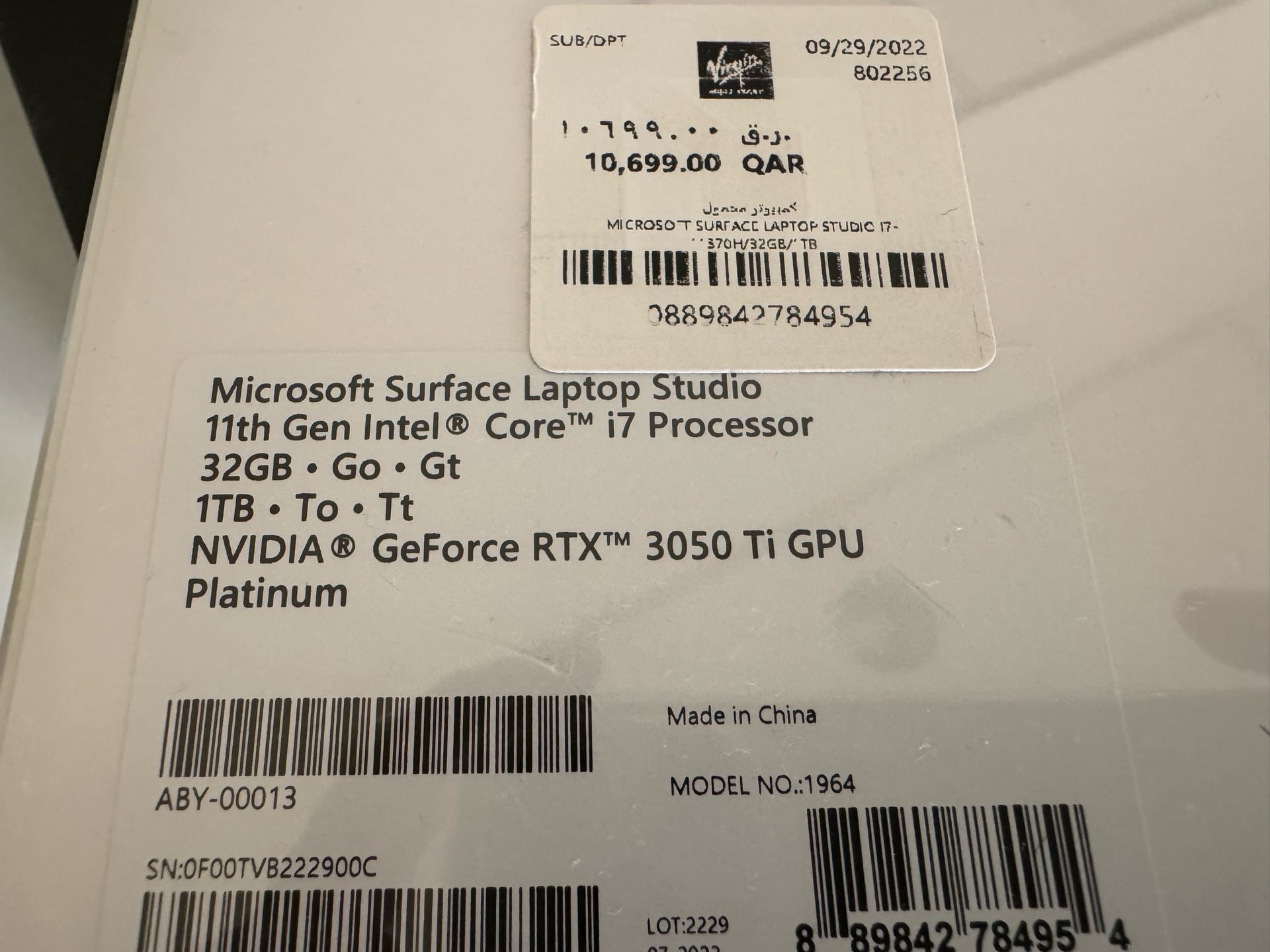 Microsoft Surface Laptop Studio (NVIDIA GEFORCE RTX) - Image 7