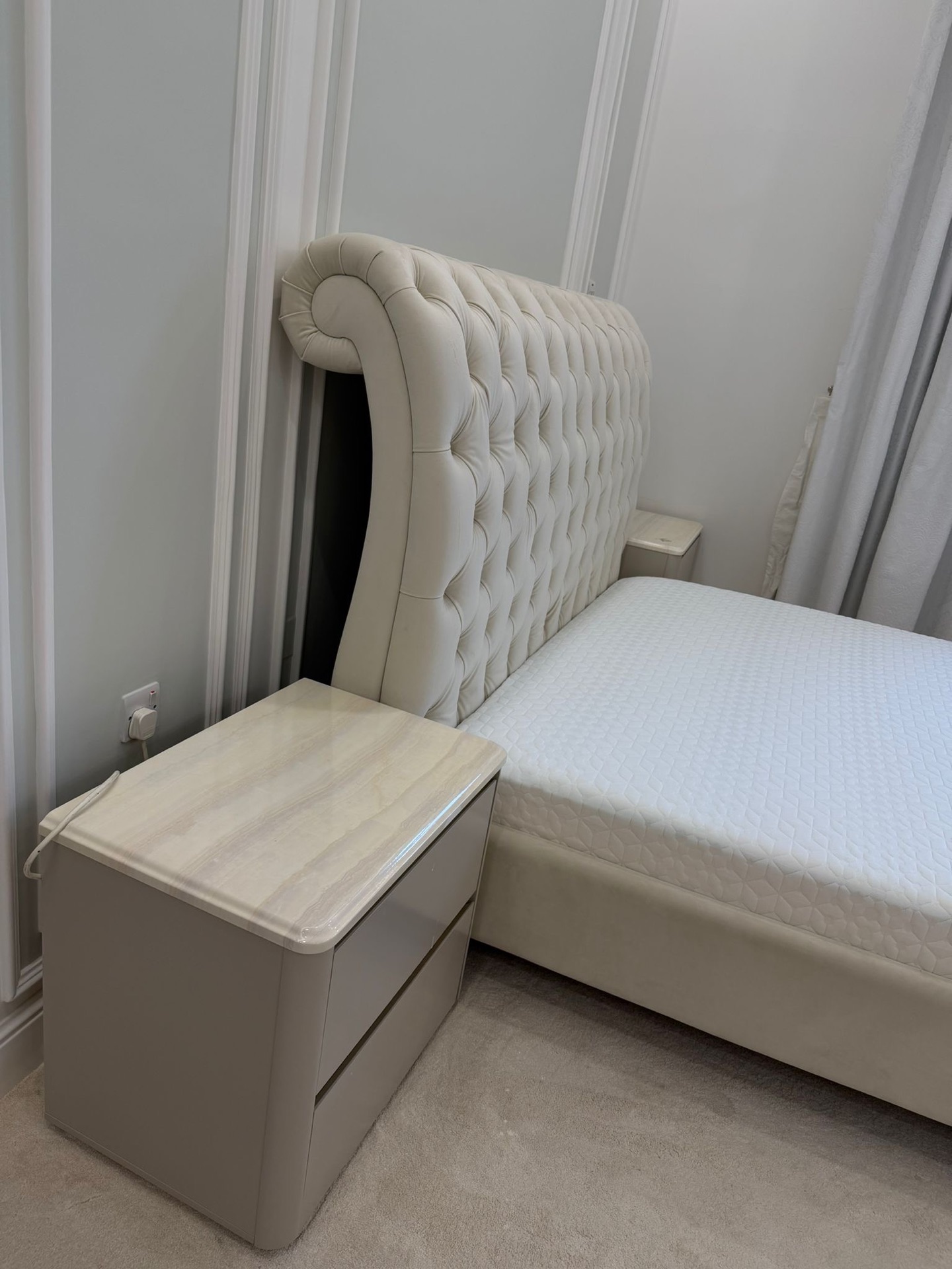 Bed , mattress & bedsides - Image 4
