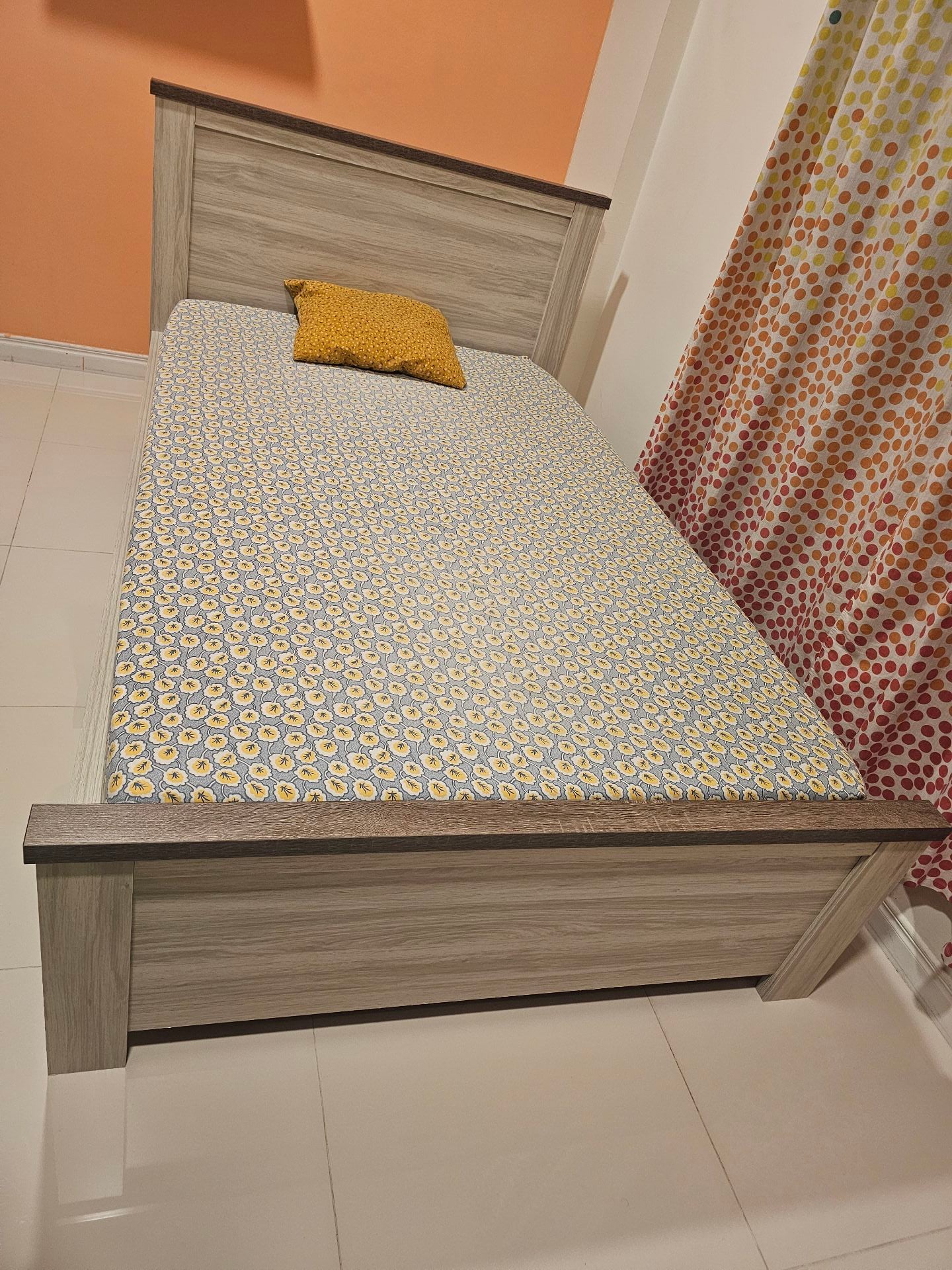 120 × 200 brand new bed woth mattress brpight from home r us - Image 1