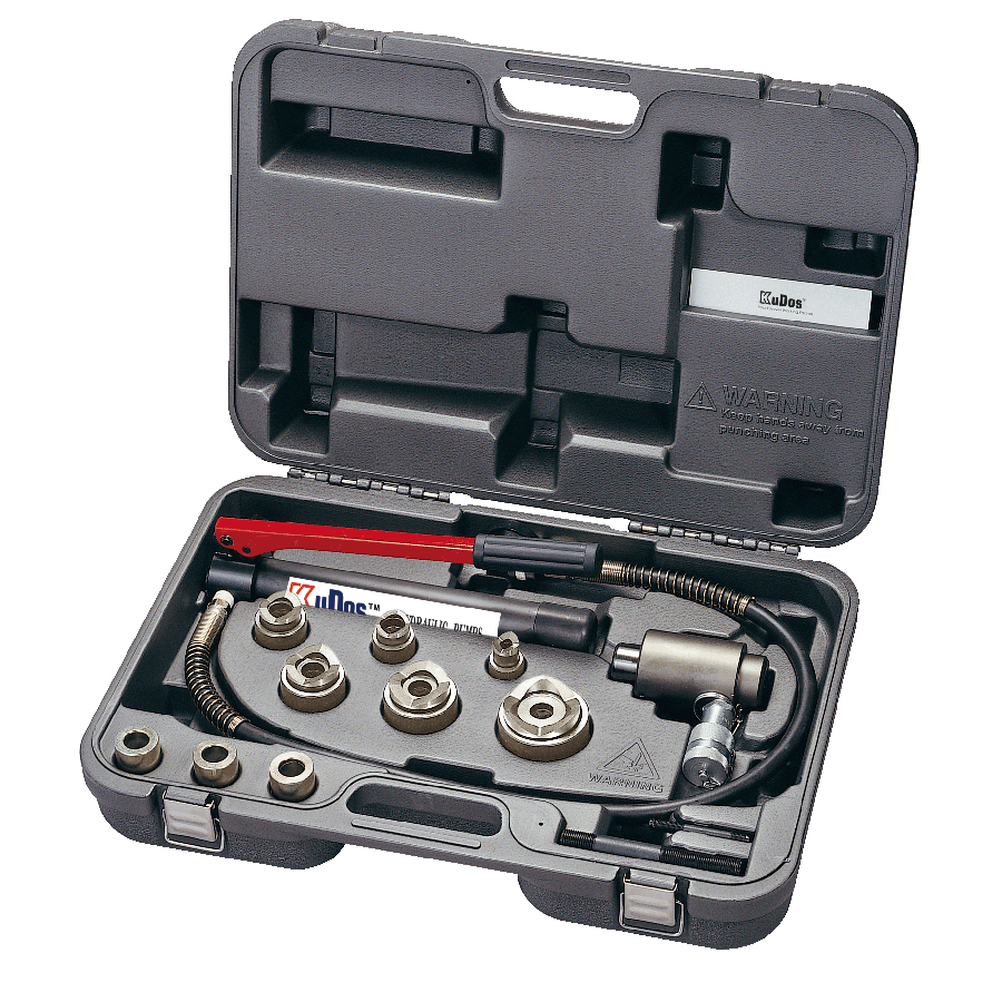 Kudos Hydraulic Puncher PNST-10M Full Set (Up to 50mm) - Image 9