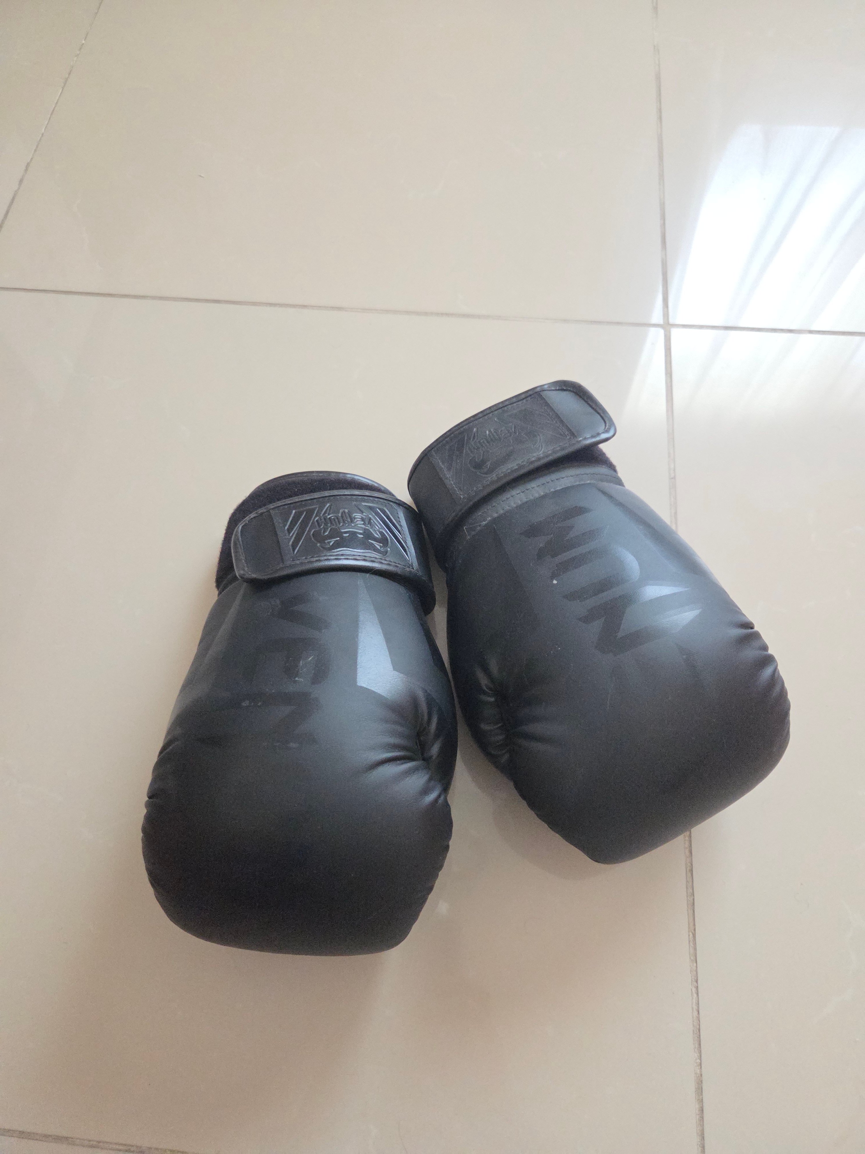 Boxing Frame with Heavy Bag & Speed ball.  Gloves, etc. - Image 4