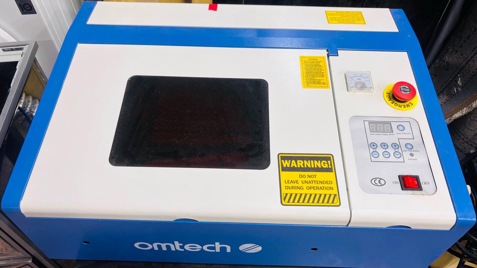 Omtech engraving machine - Image 1