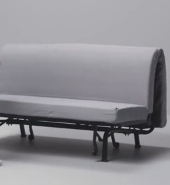 Ikea 2 seater sofa convertible to double sized bed - Image 8