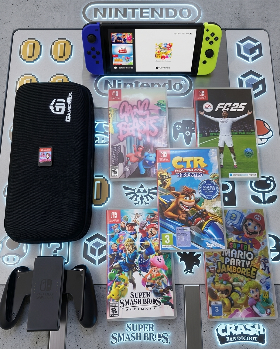 Nintendo Switch OLED Bundle - Image 1