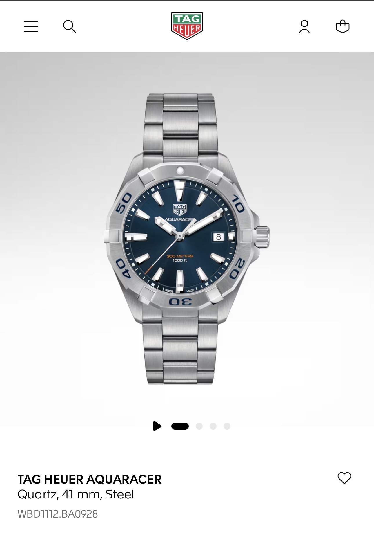 TAG Heuer Aquaracer 300M - Image 2