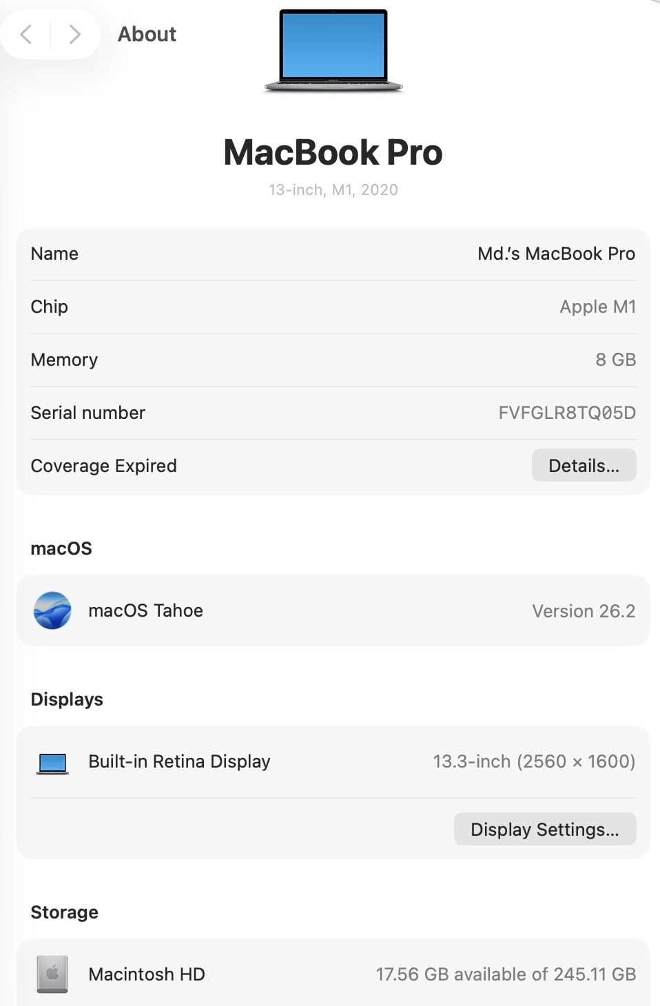 Macbook PRO 2020 M1 13" - Excellent condition - Image 2