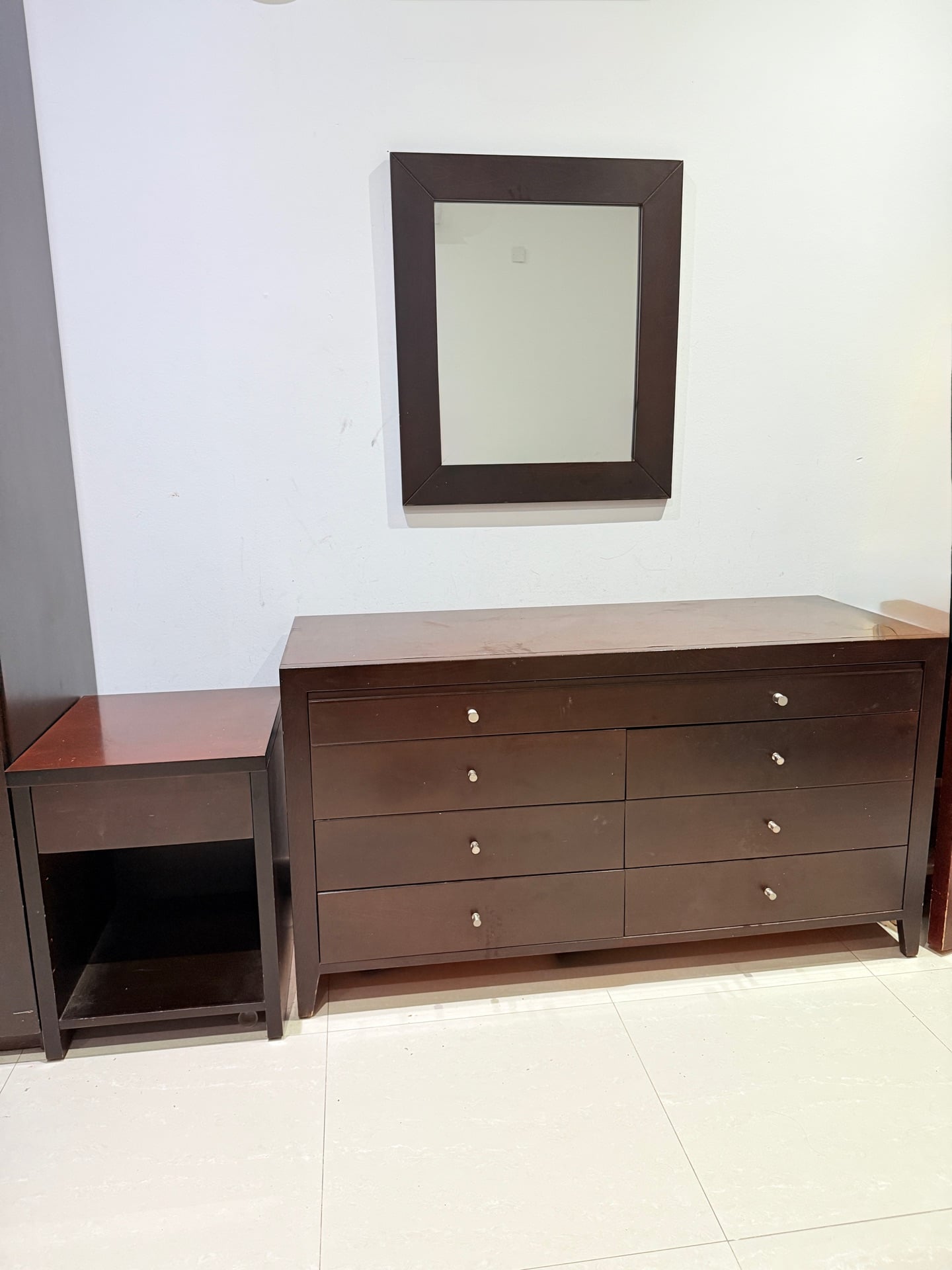 Dressing table, mirror, side table - Image 1