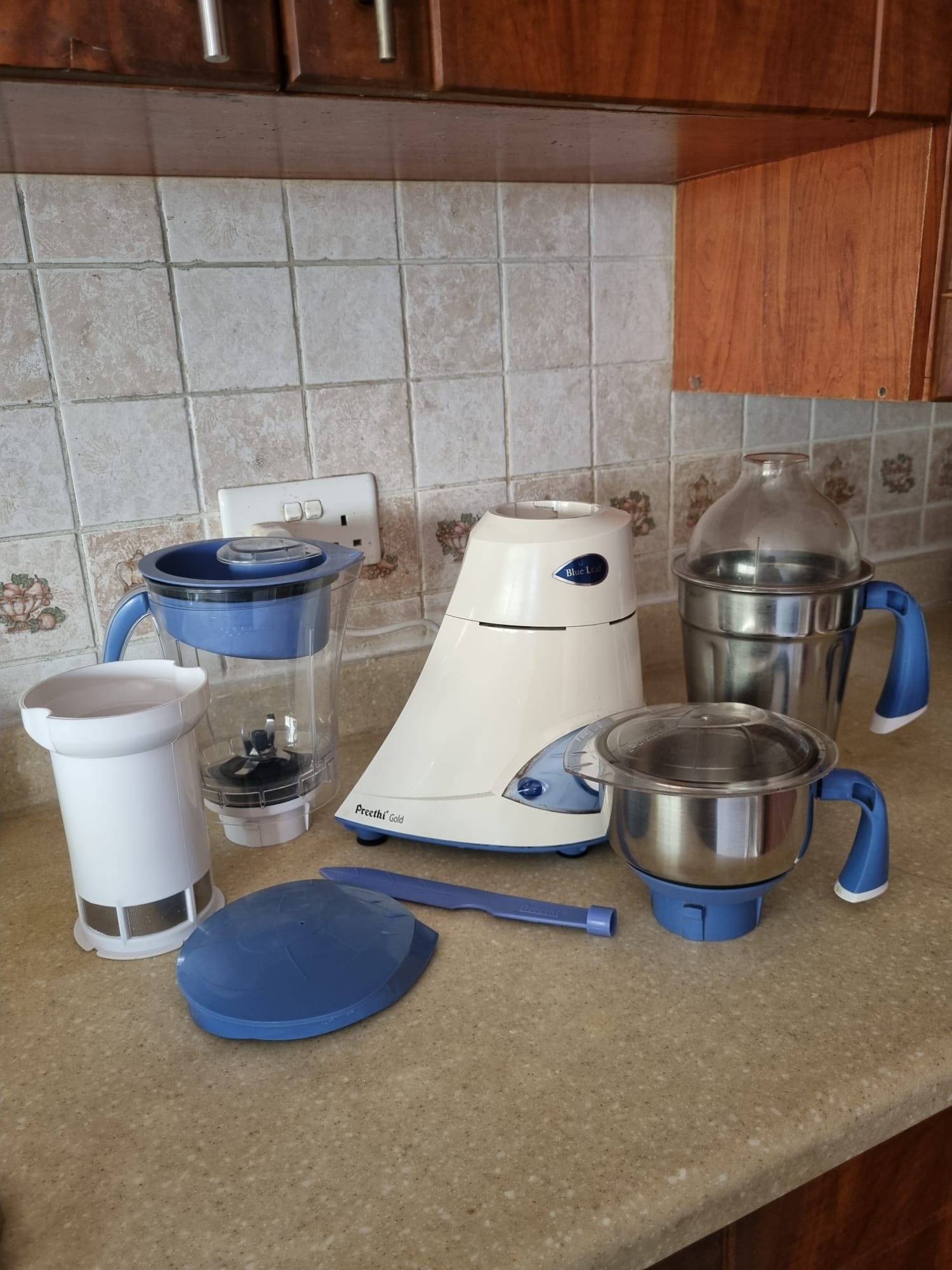 Preethi Gold Mixer Grinder 3 Jars with Juicer– Very Good Condition - Image 1