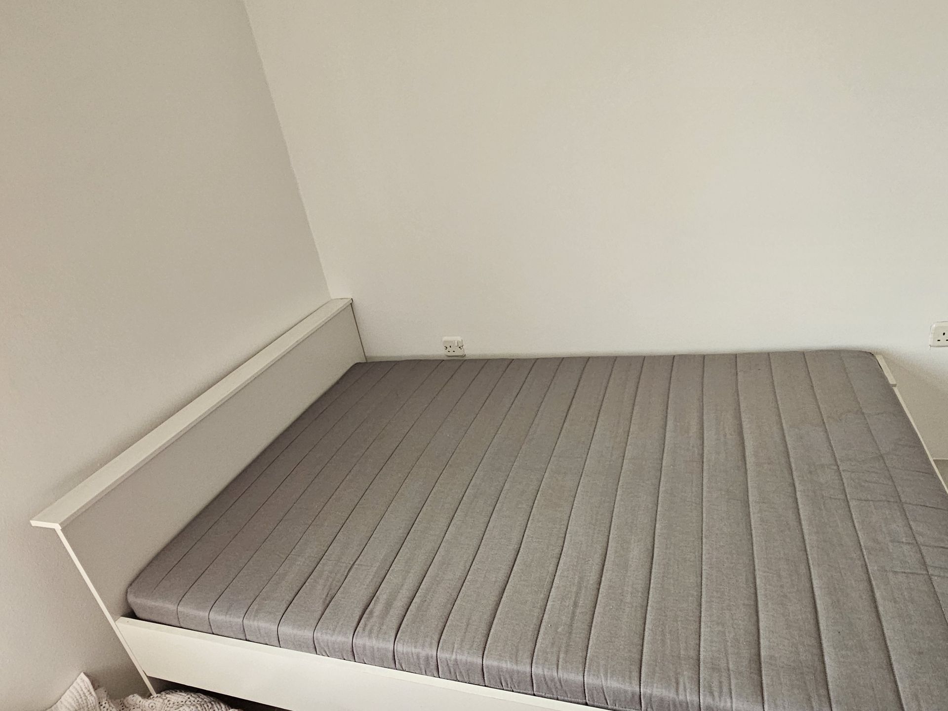 Ikea Full size mattress and bed - Image 2
