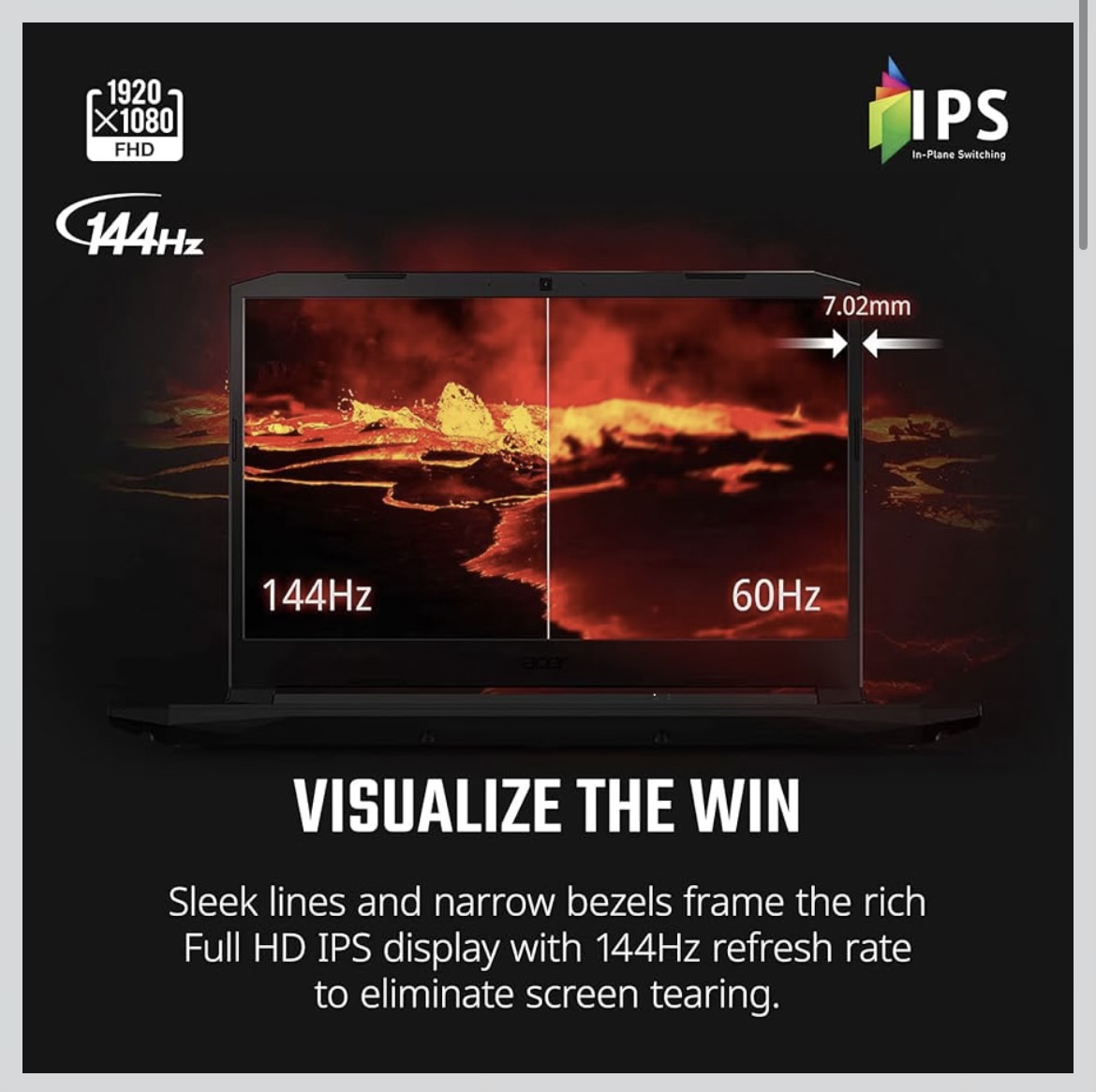 Acer nitro 5 gaming laptop WITH PS5 controler - Image 7