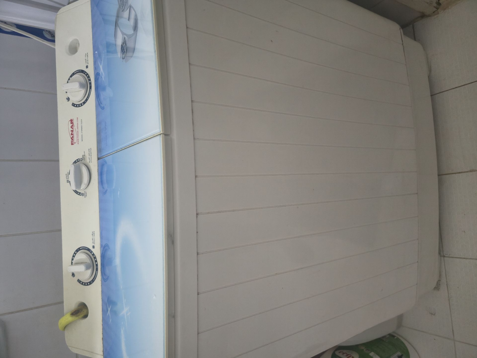 Fanar top load washing machine - Image 1