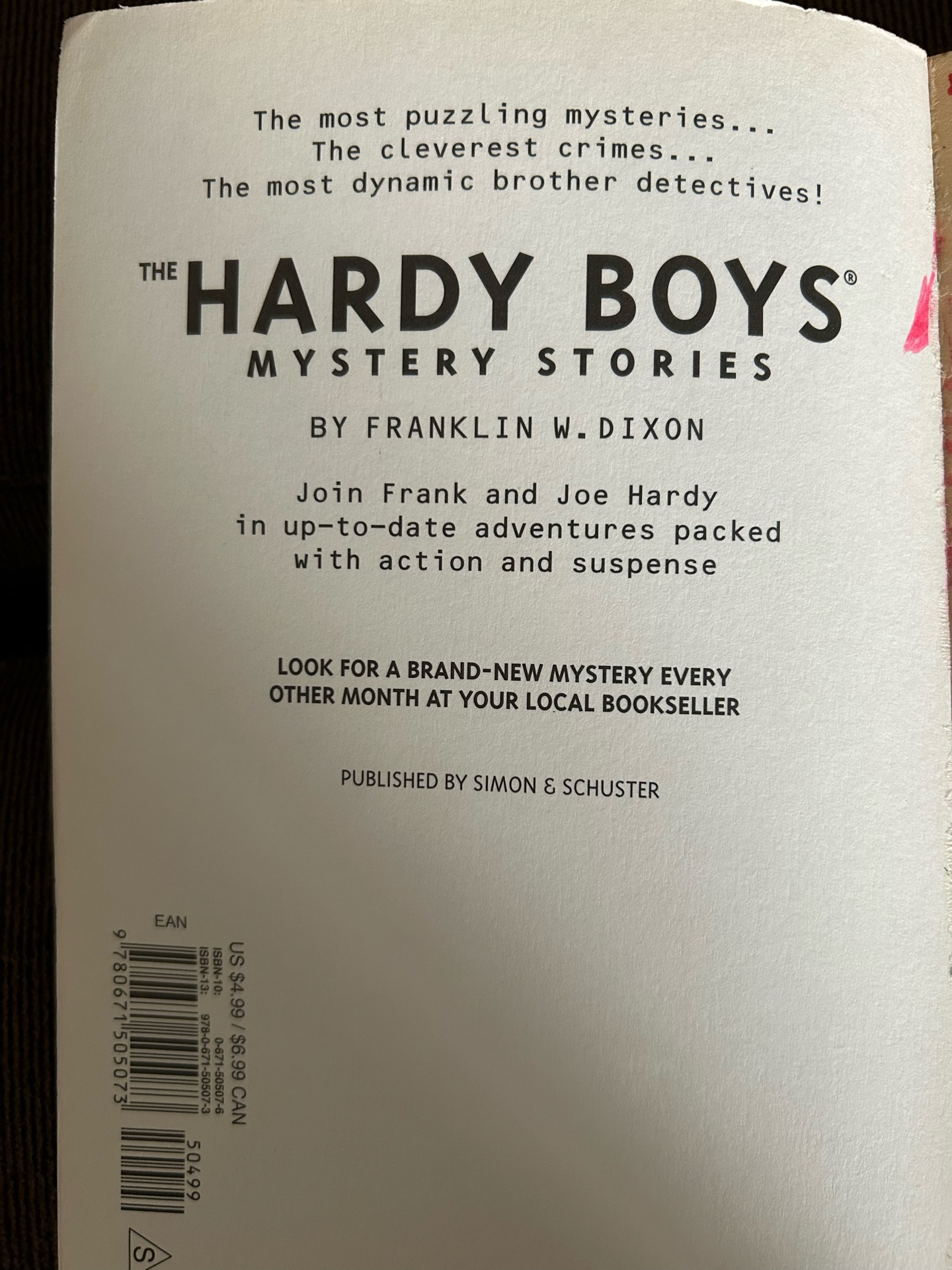Hardy Boys Book - Image 4