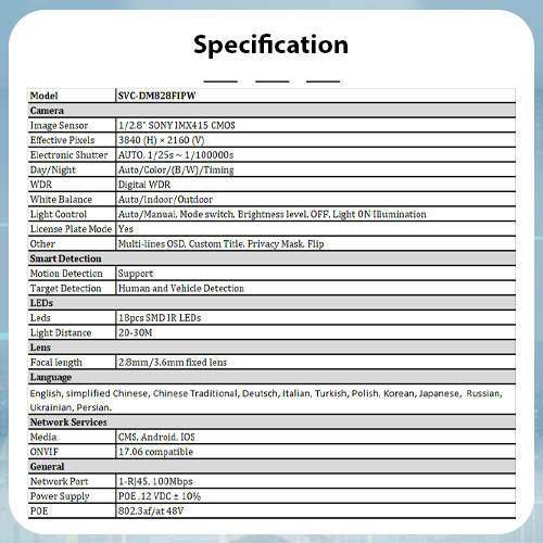  Secuview 8MP Indoor IP Camera - Image 9