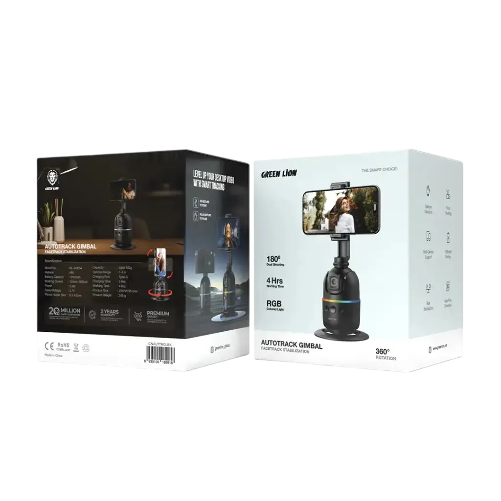 Green Lion AutoTrack 360° Gimbal – GNAUTTRGLBK - Image 3