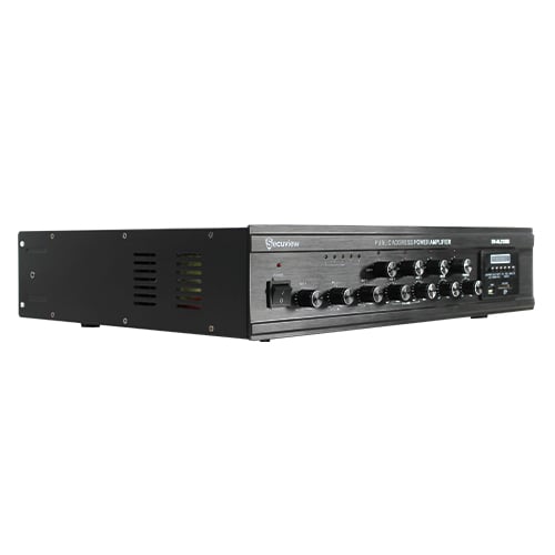 Secuview 150W Public Address Power Amplifier With 3 Mics - Image 3