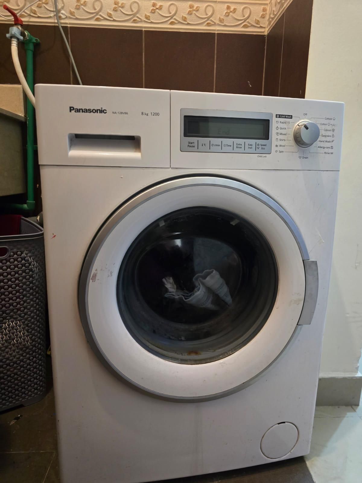 Panasonic Front Load Washing Machine, 8 kg - Image 7