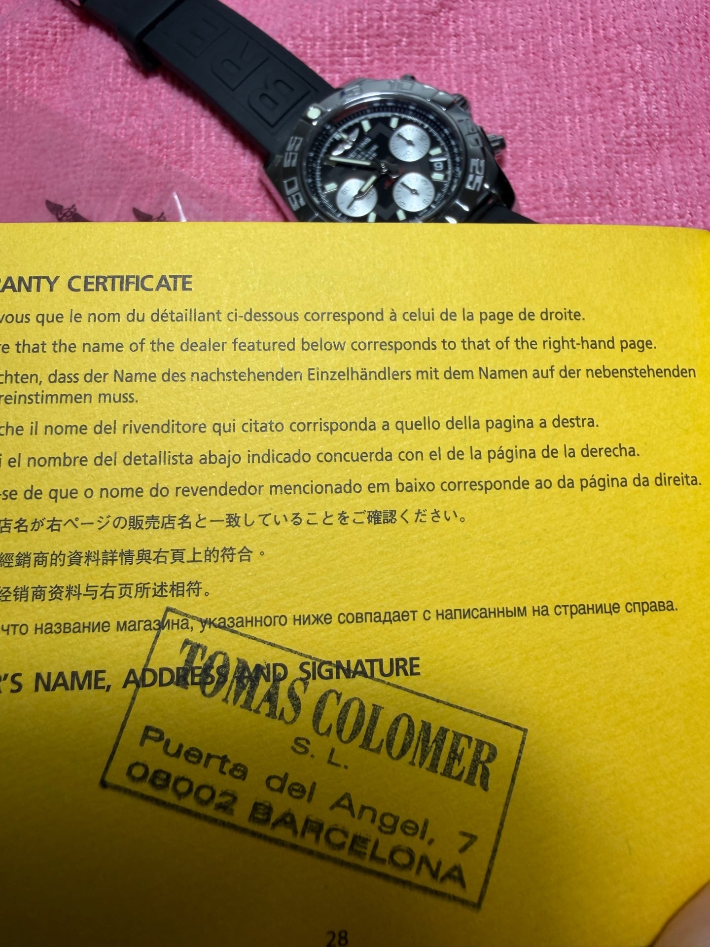 Breitling Chronomat AB0140 – 41mm – Full Set – Factory Serviced 2026 - Image 7
