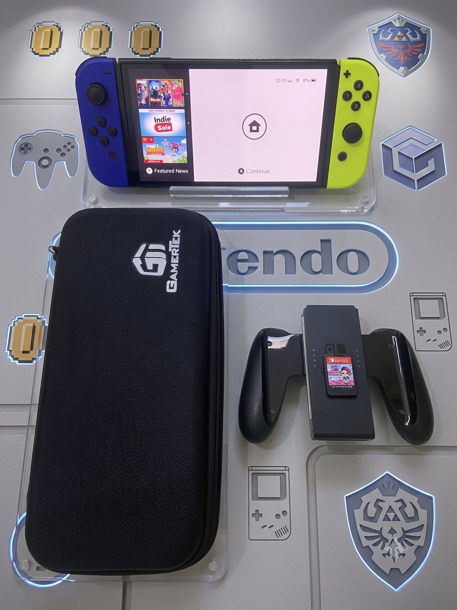 Nintendo Switch OLED Bundle - Image 4
