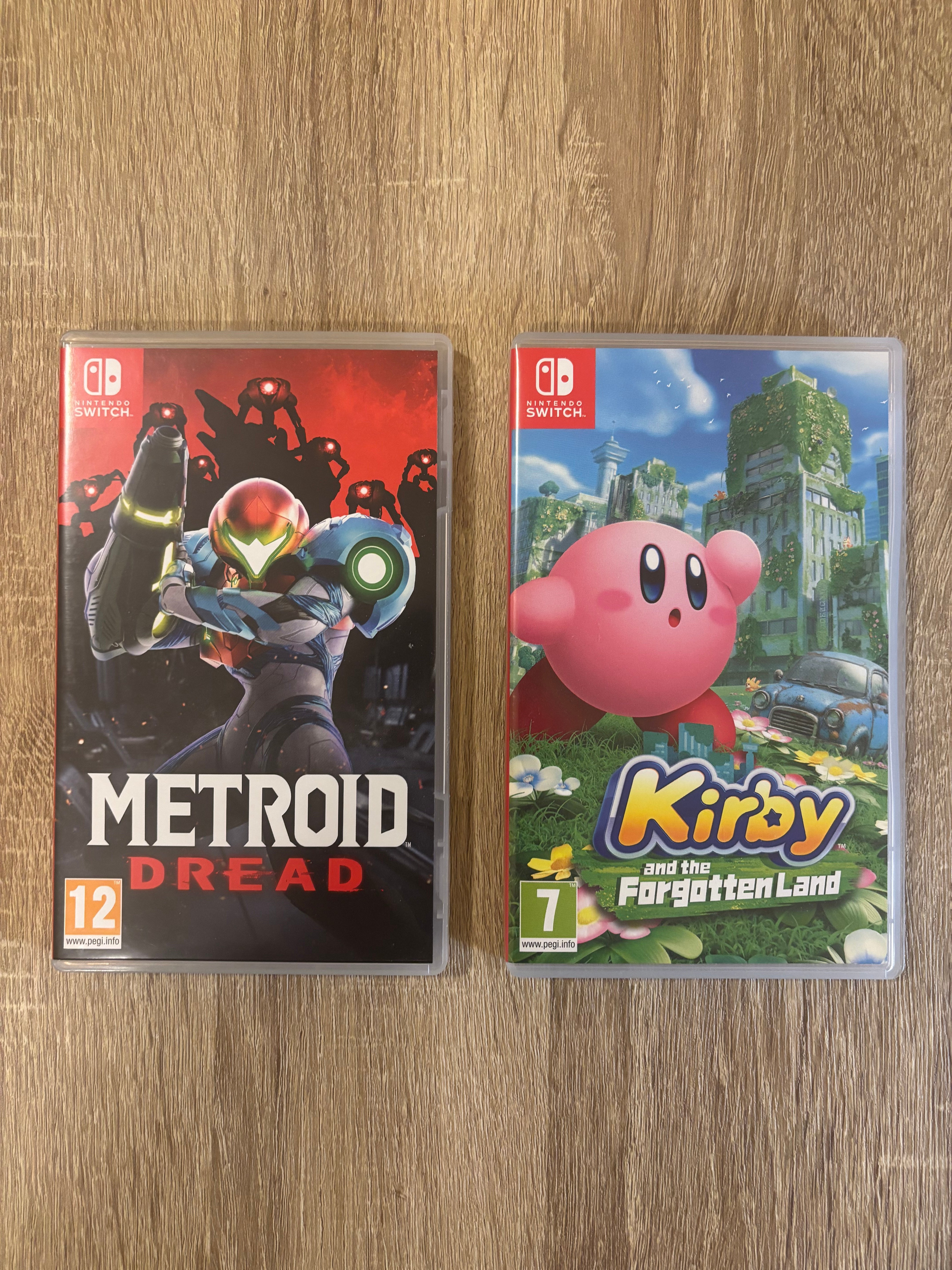 Nintendo Switch Games - Kirby, Metroid - Image 1