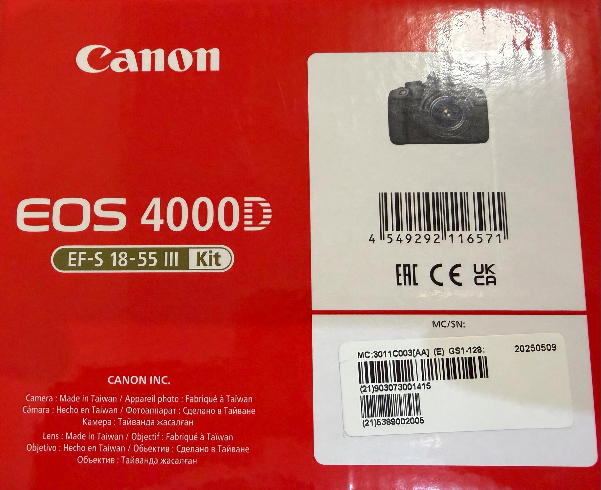 Canon EOS 4000D - Image 5