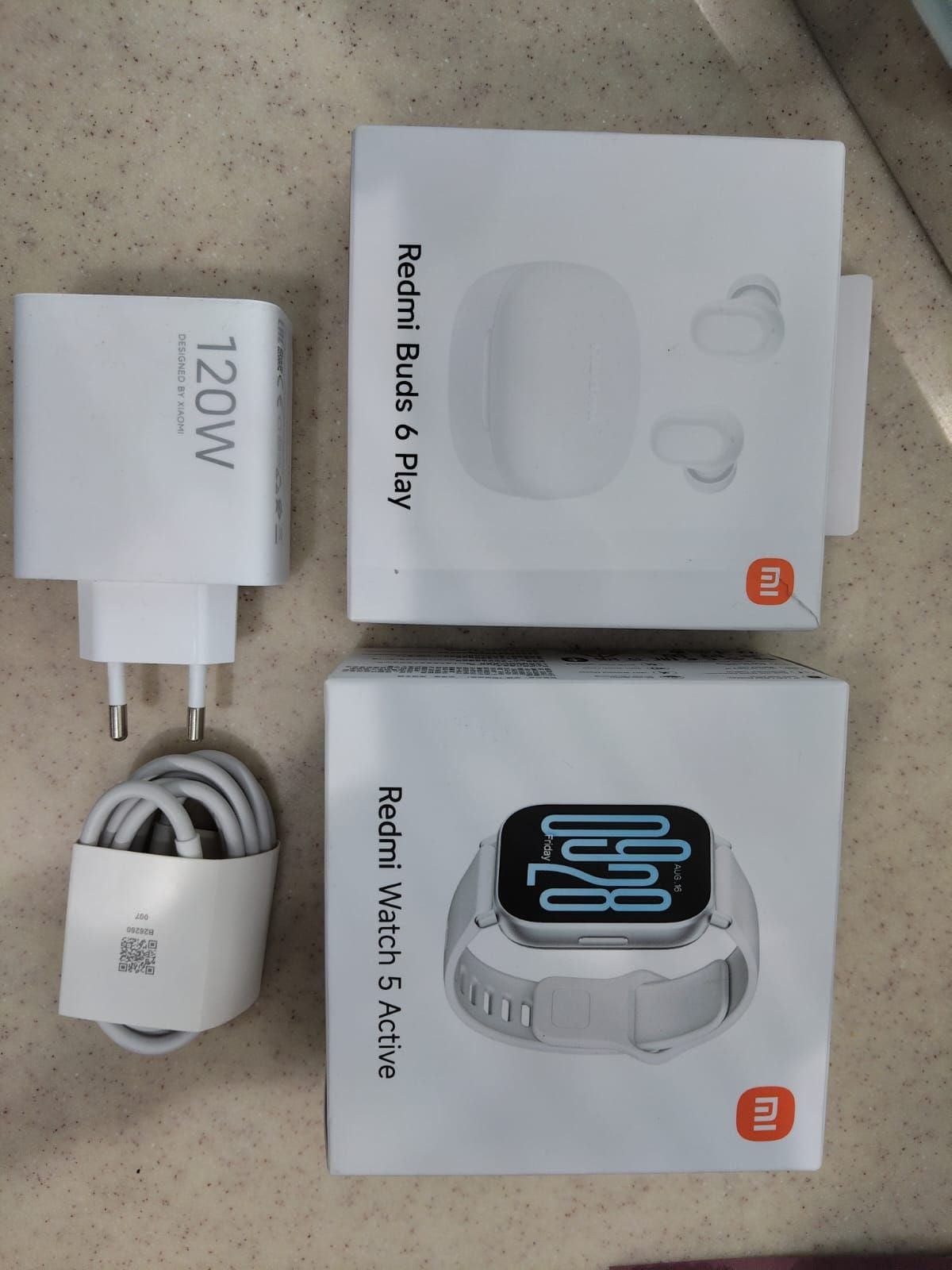Redmi watch & Earbuds & 120w Charger - Image 3