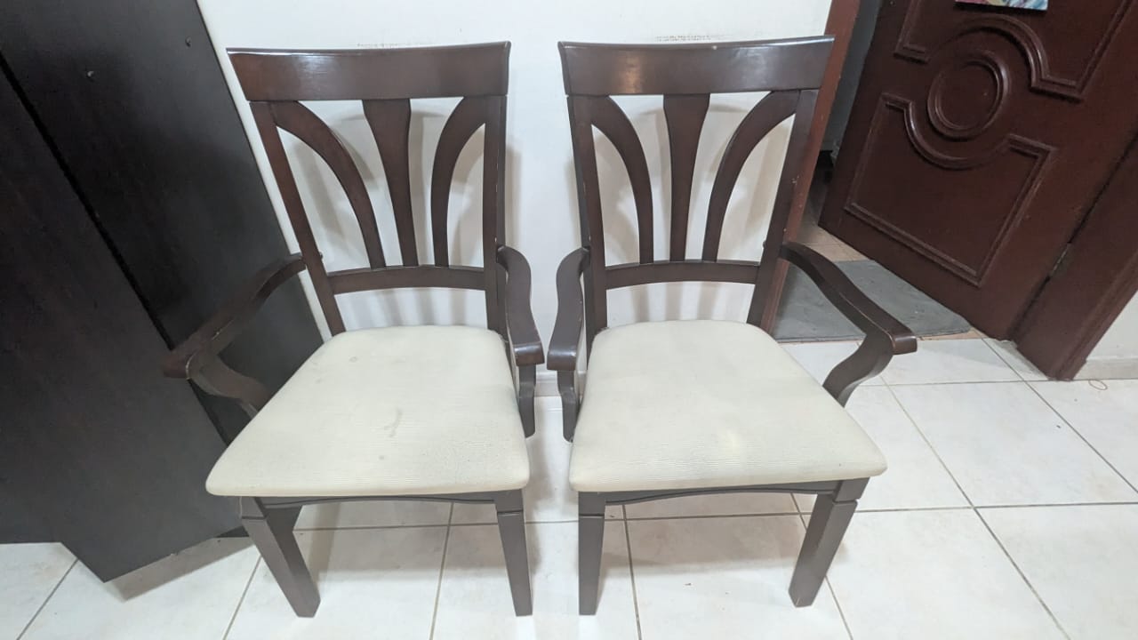 Wooden Chairs in good condition - Image 4
