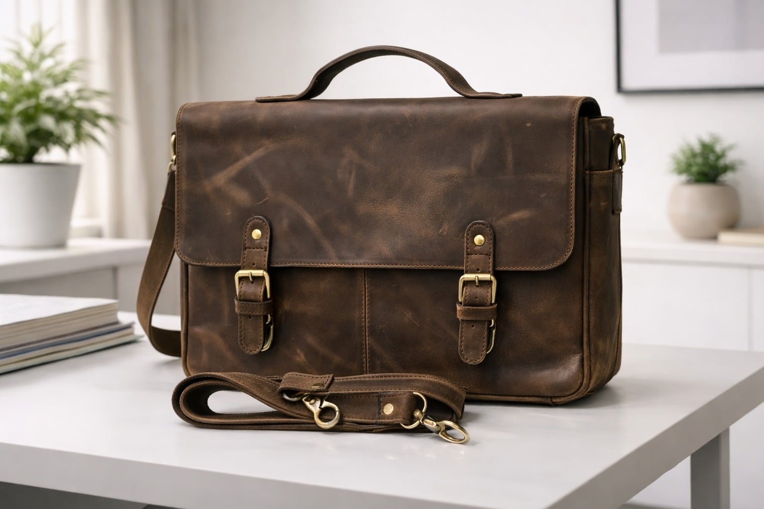 The Mina Satchel - Laptop Bag - Image 4