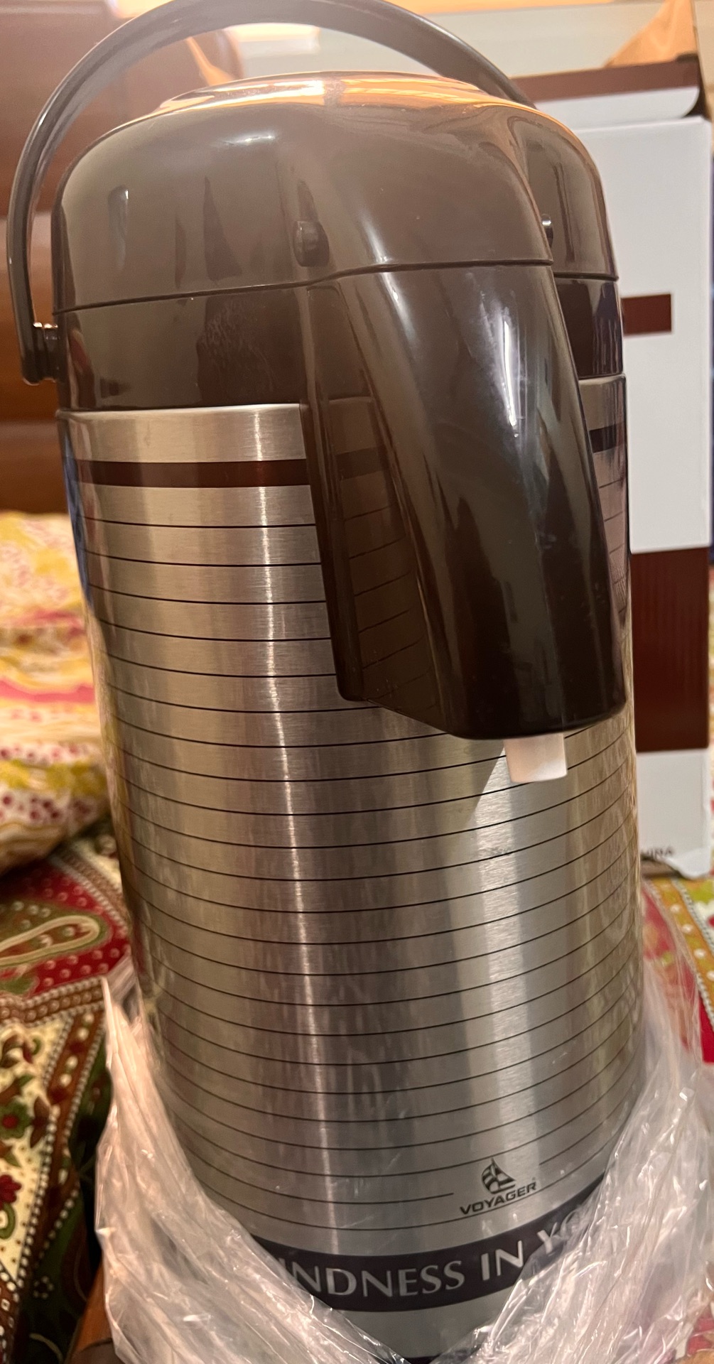 Press to pour air pot flask hot and cold - Image 2