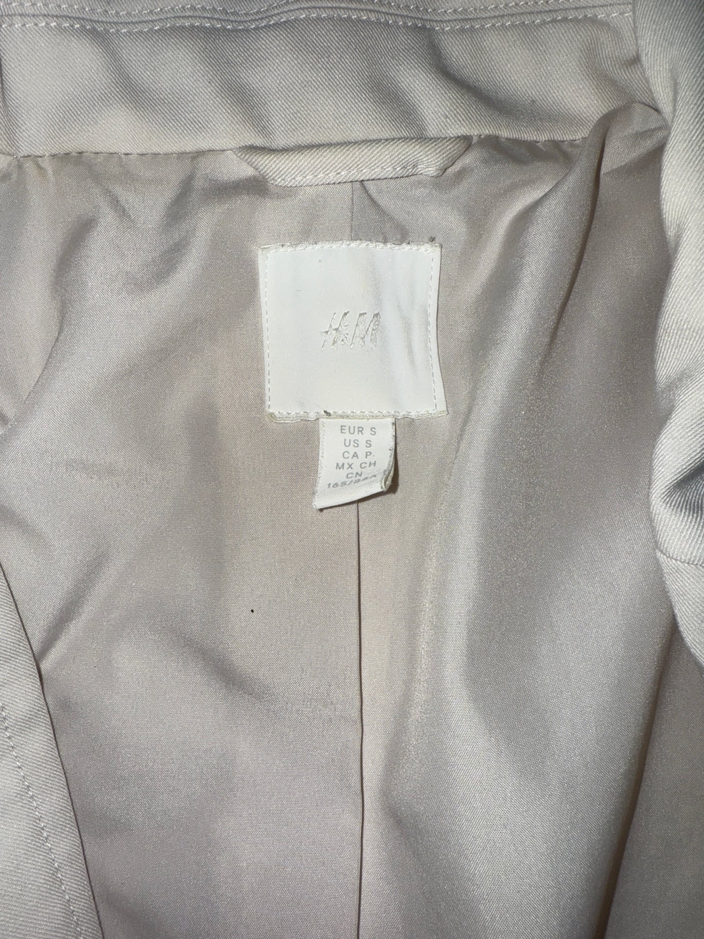 H&M Beige Blazer Single-Breasted - Image 2