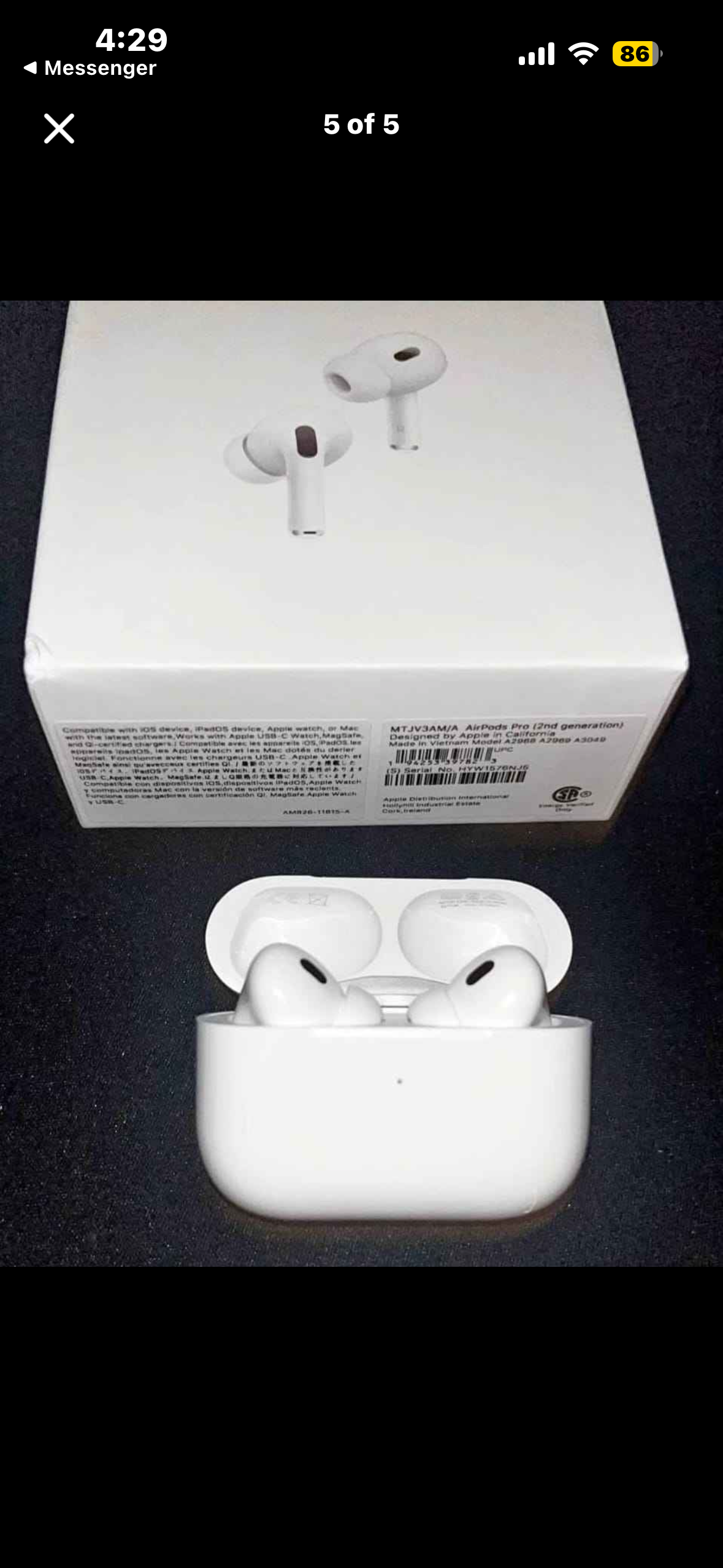 New Airpods Pro 2nd Generation - Image 1