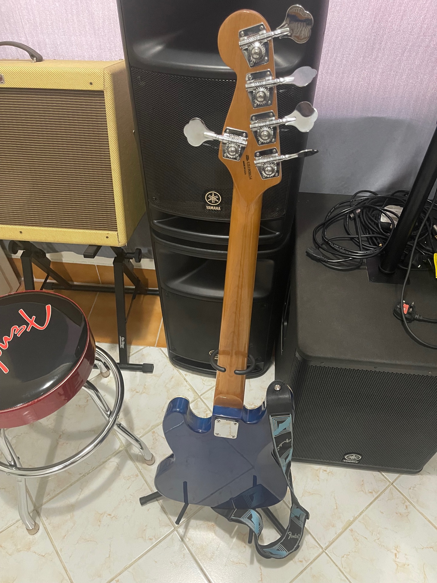 قيثارة باس جاز من نوع Fender 5 أوتار مصنوعة في الولايات المتحدة - Image 8