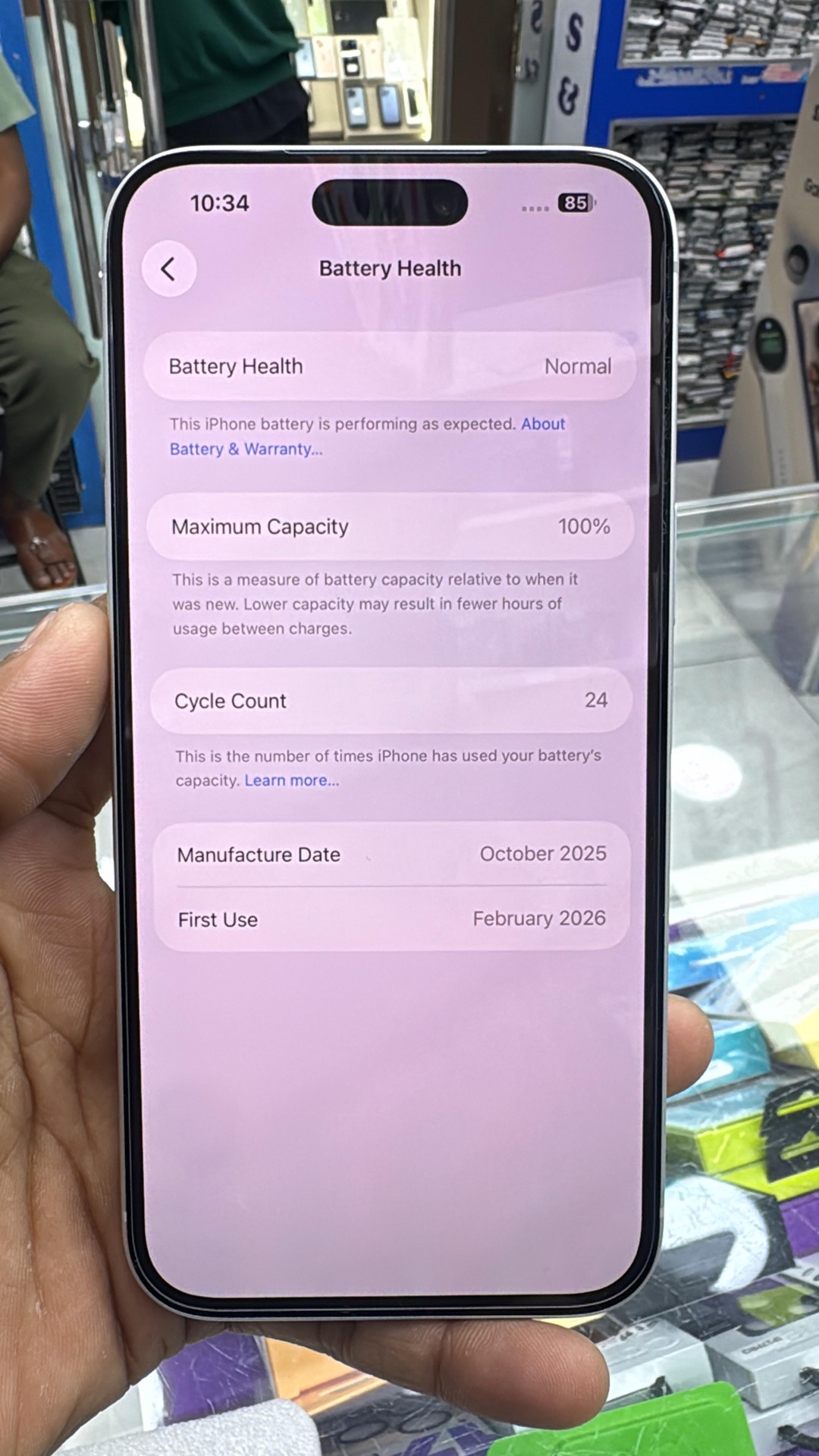 Iphone 17 pro max silver - Image 4