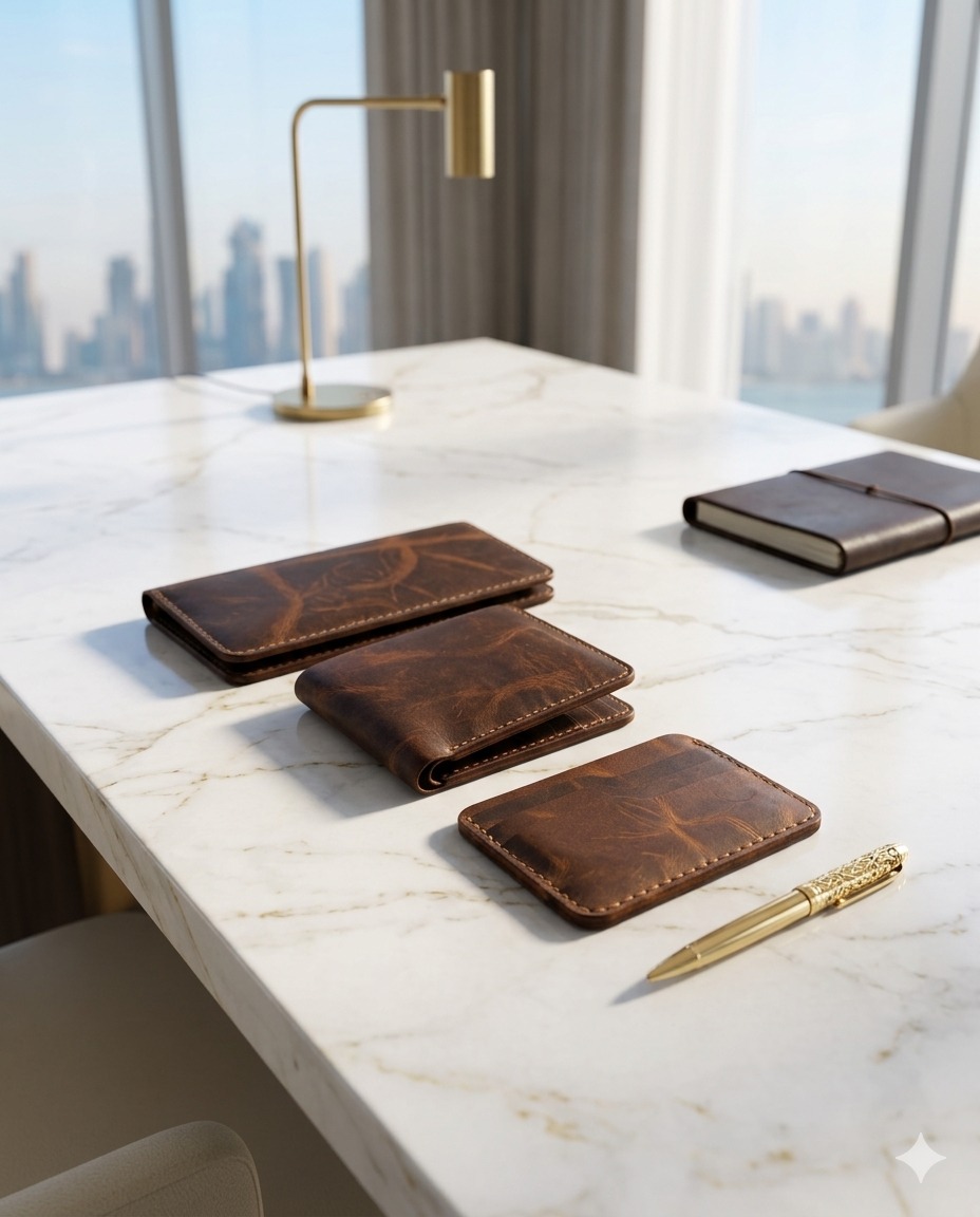 The Premium Leather Wallet Set - Image 2