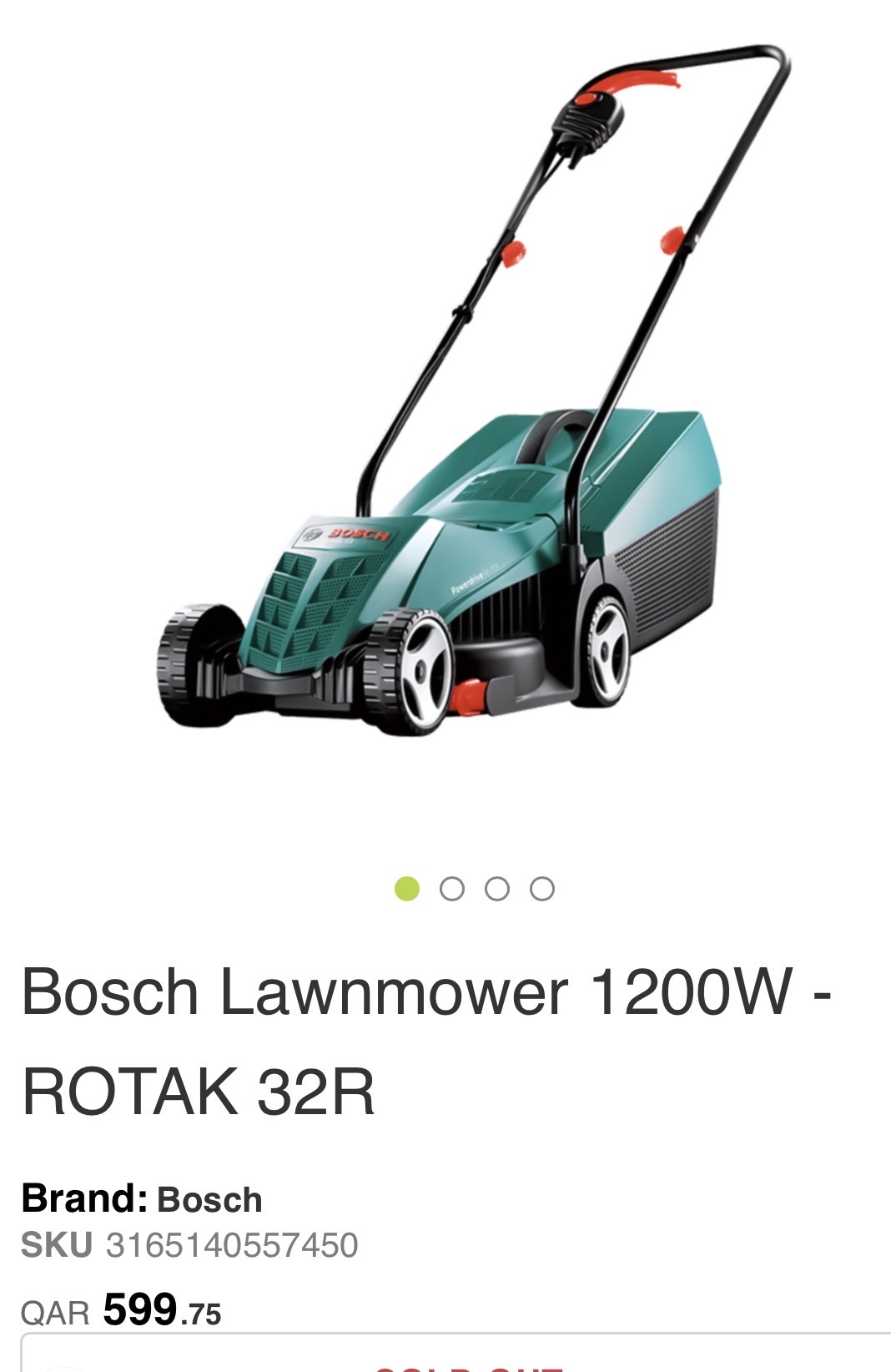 Bosch Lawnmower ROTAK 32R - Image 6